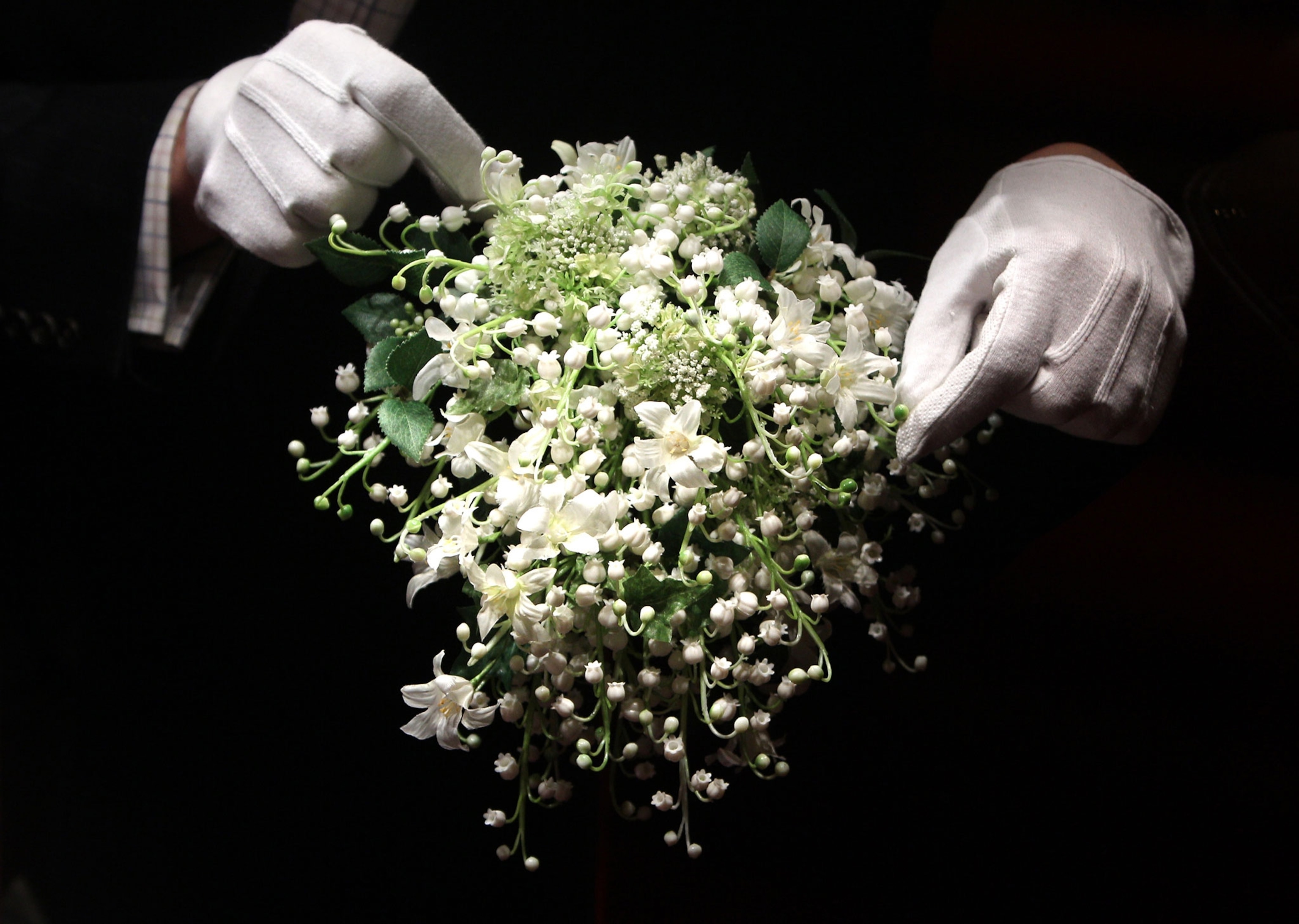 a recreation of the Duchess of Cambridge's wedding bouquet