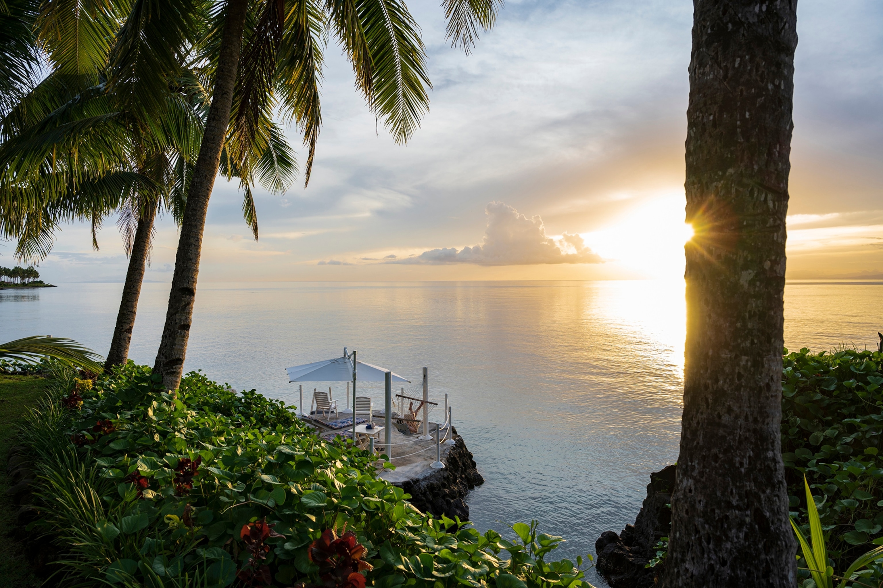 FIJI / Taveuni / Paradise Taveuni Resort / Sunset / April 2022