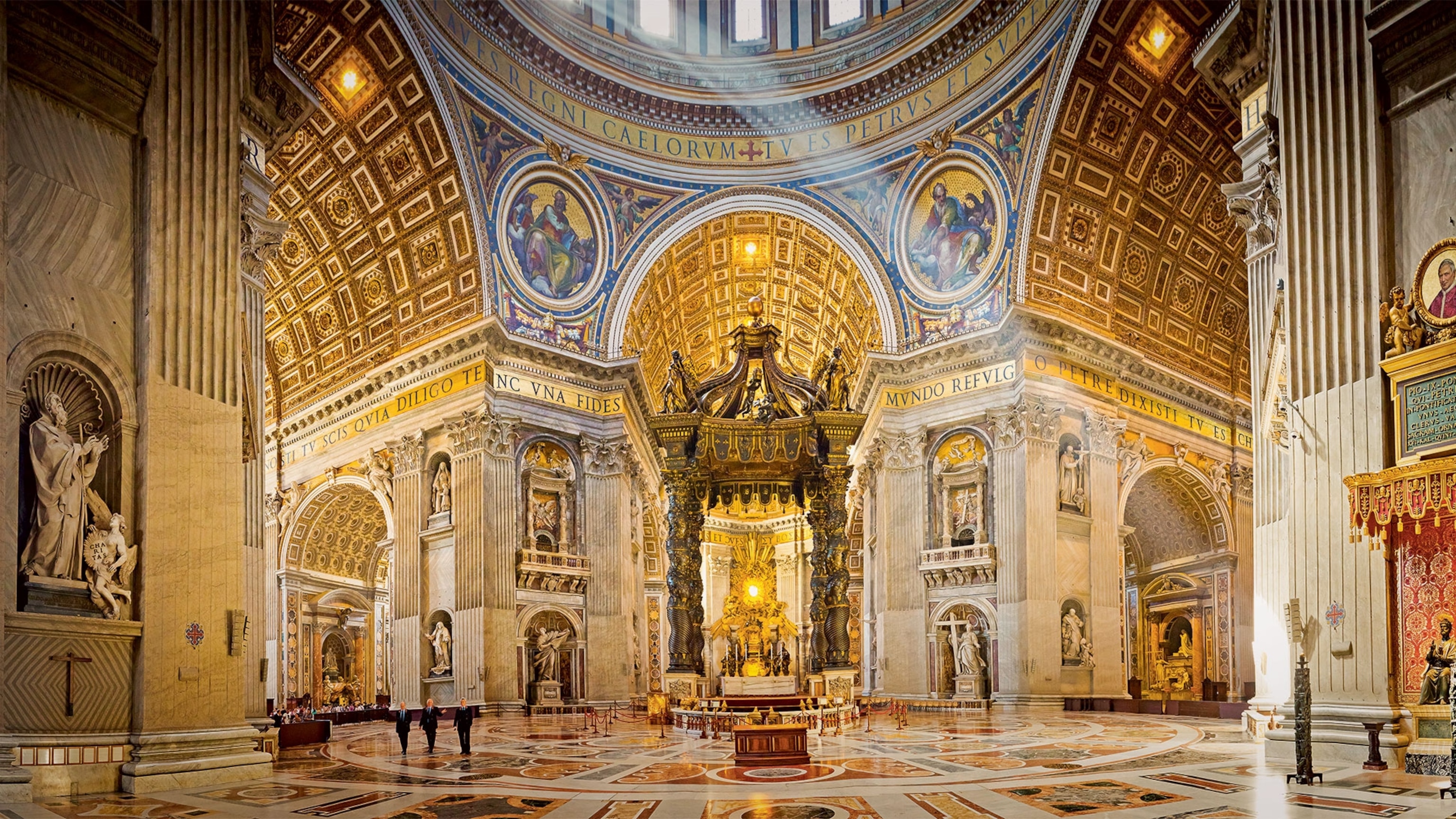 St. Peter's Basilica contains his tomb right? Why there's still