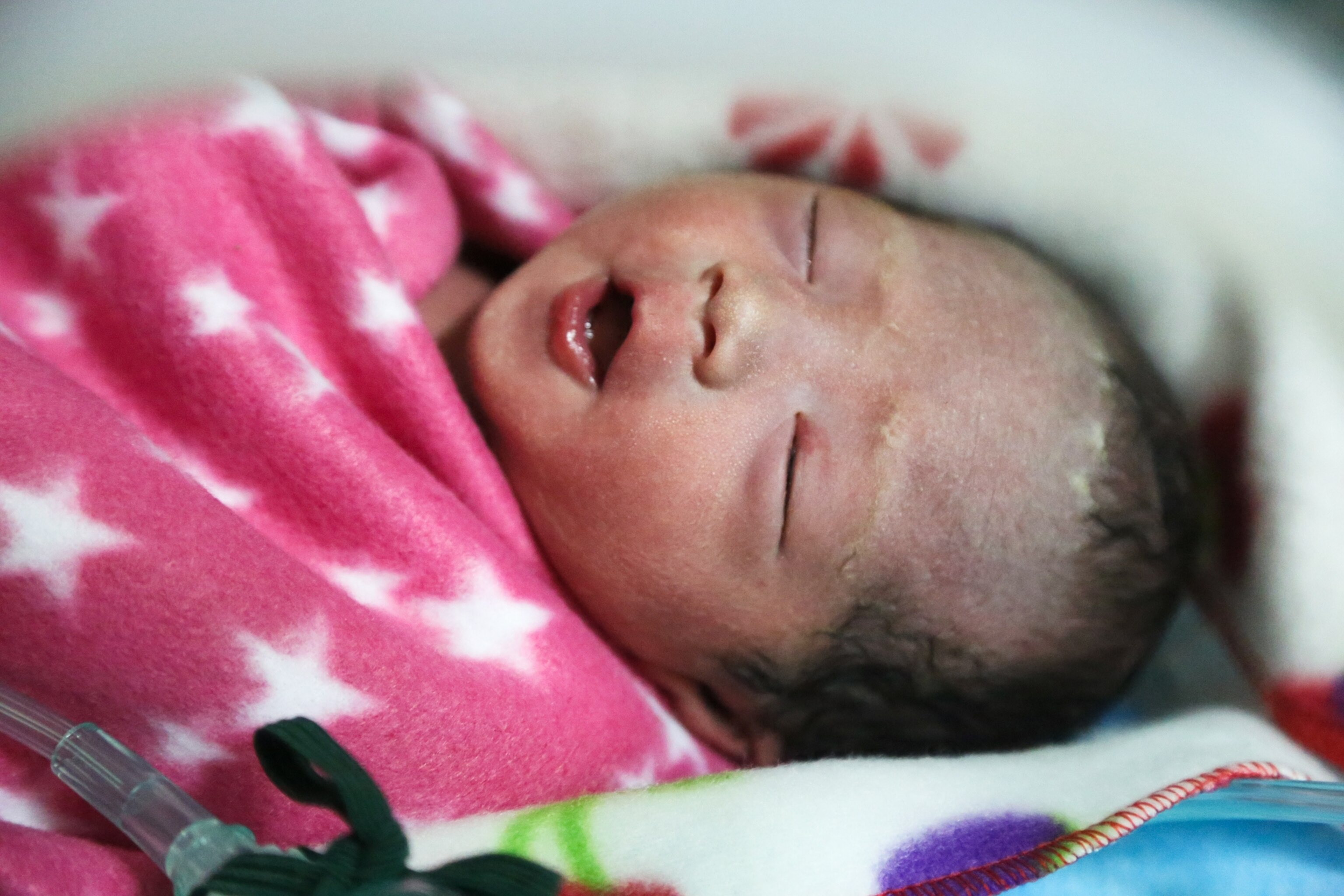 a baby born during an earthquake