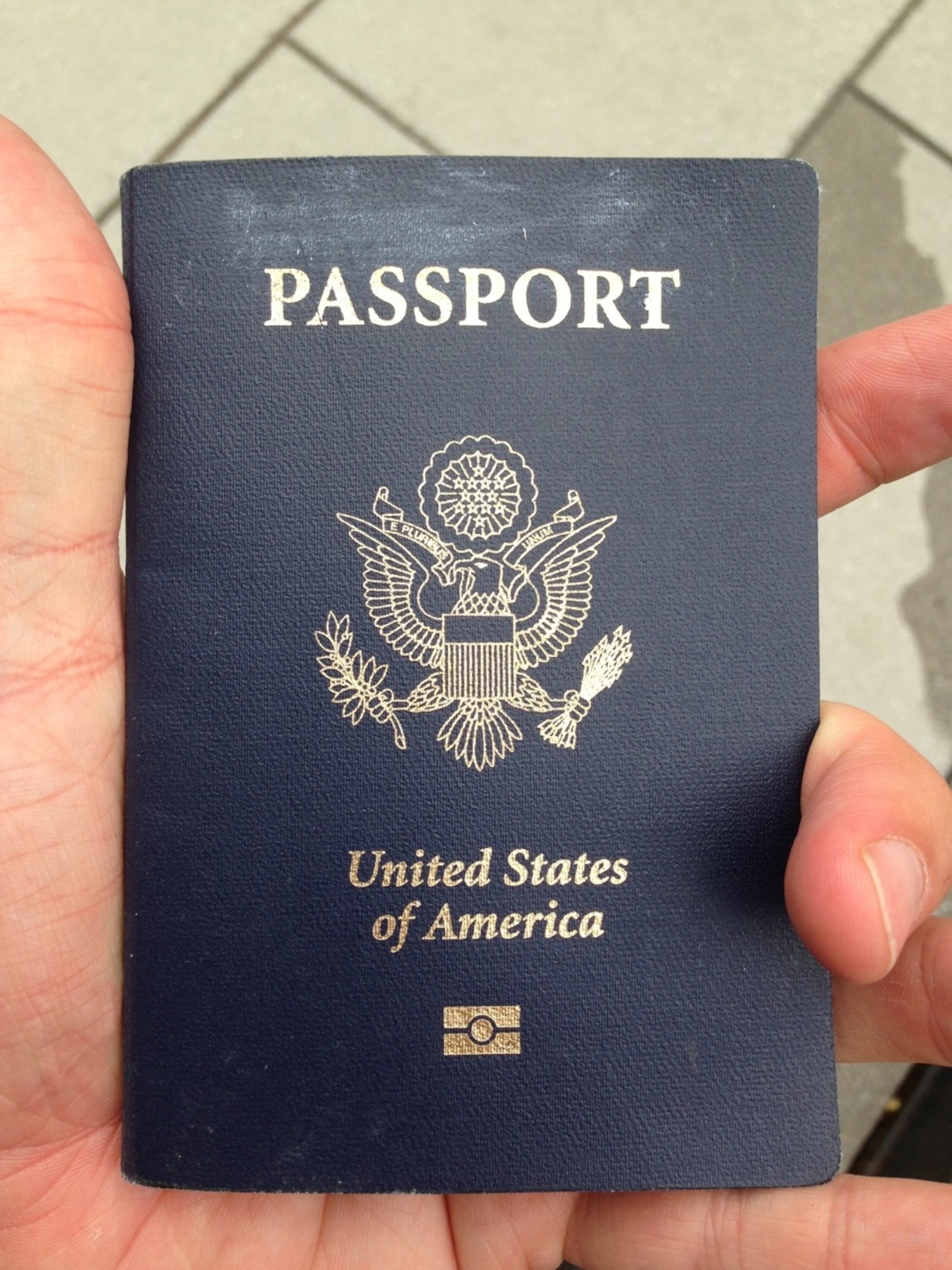 My personal tool against terror. (Photo by Andrew Evans, National Geographic Traveler).