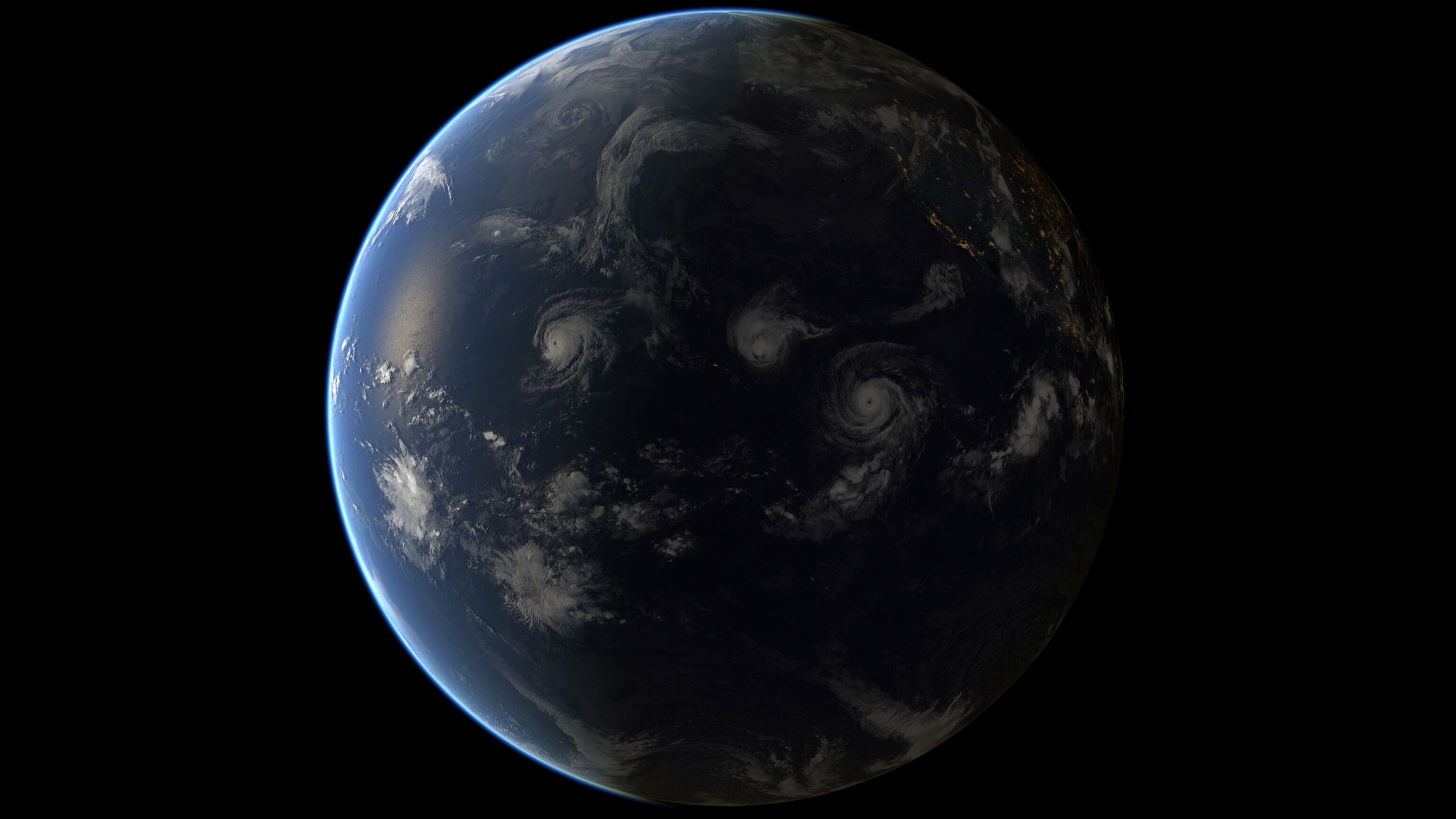 hurricanes in Pacific Ocean