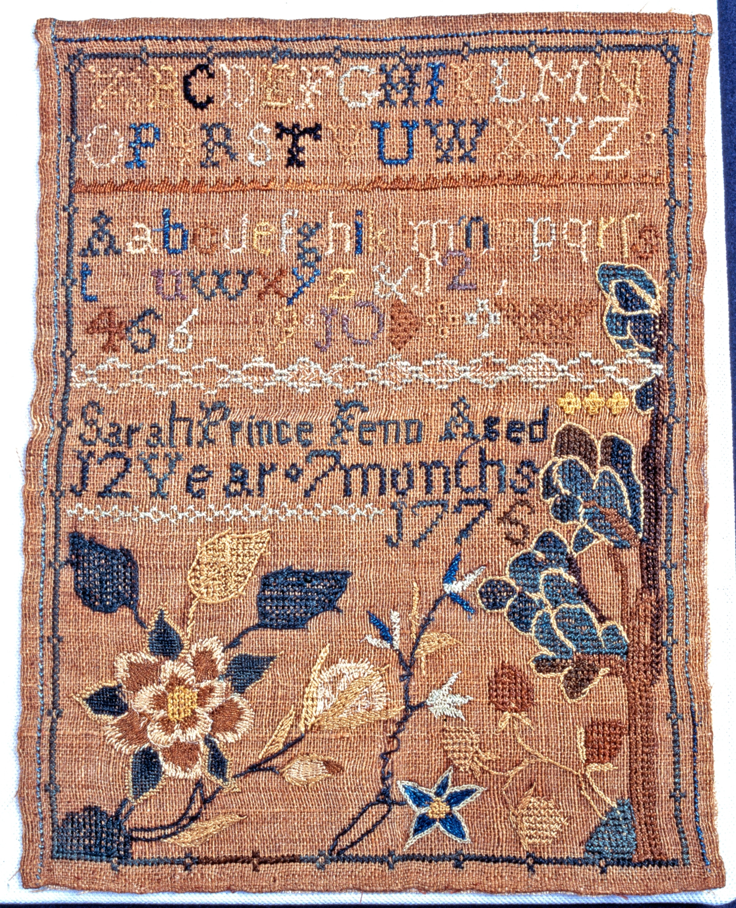 Sarah Prince Fenn's Sampler