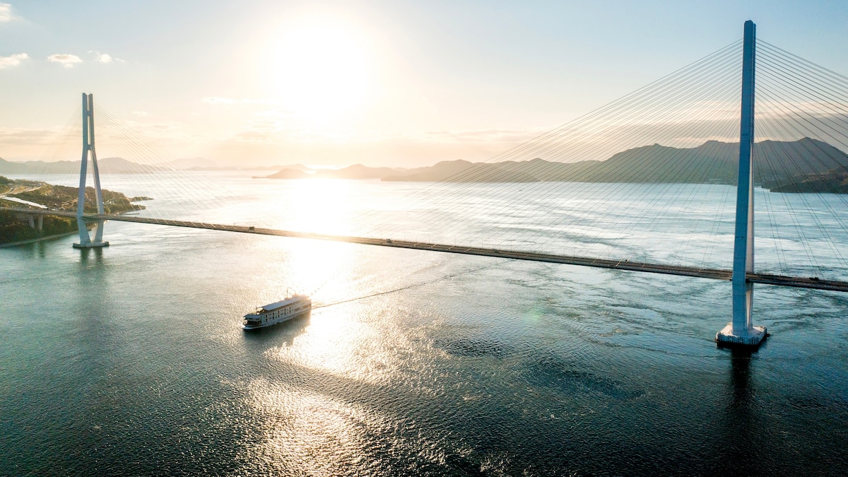 Cruise the Japanese pirate islands on this floating ryokan
