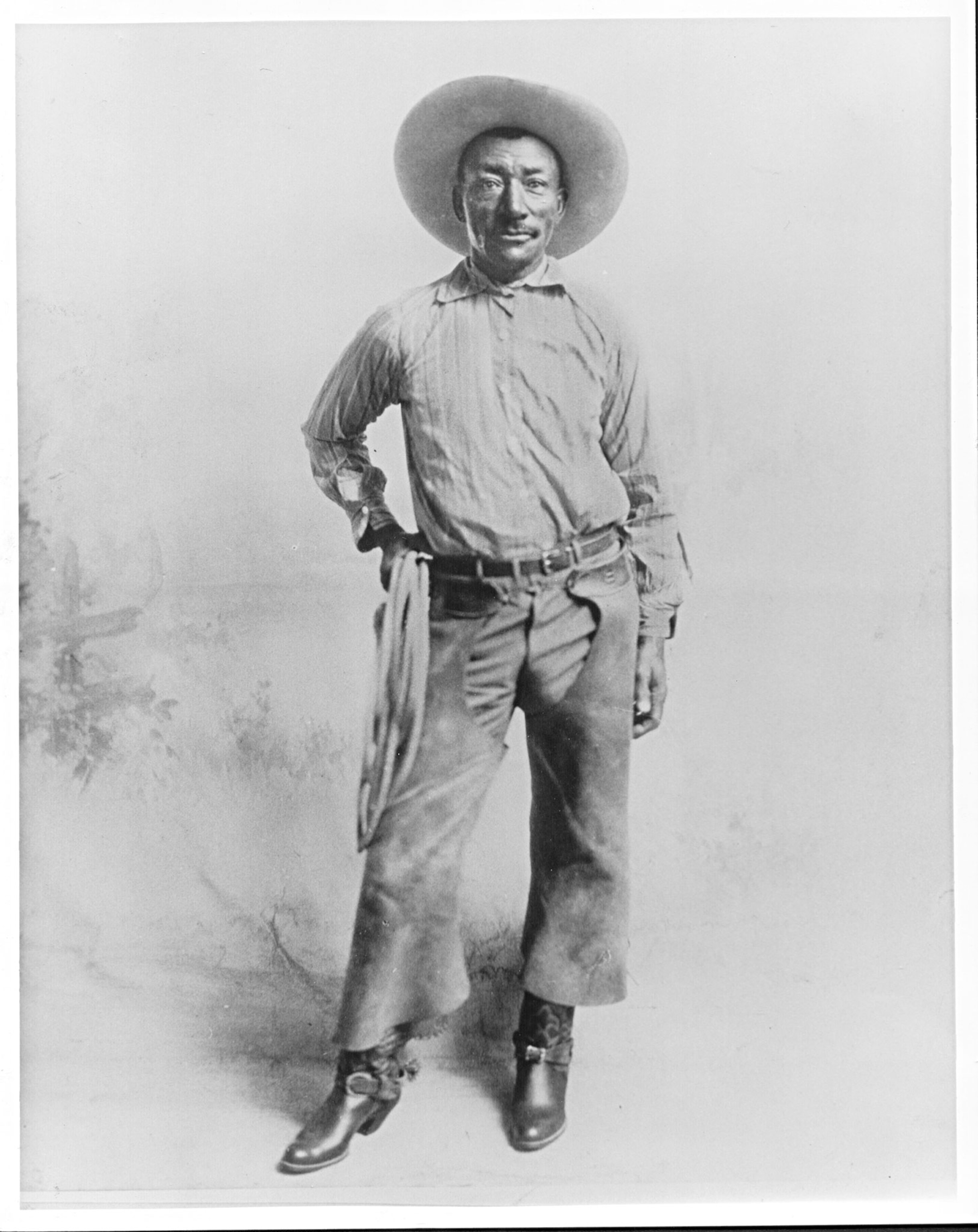 A man photographed on a white background.