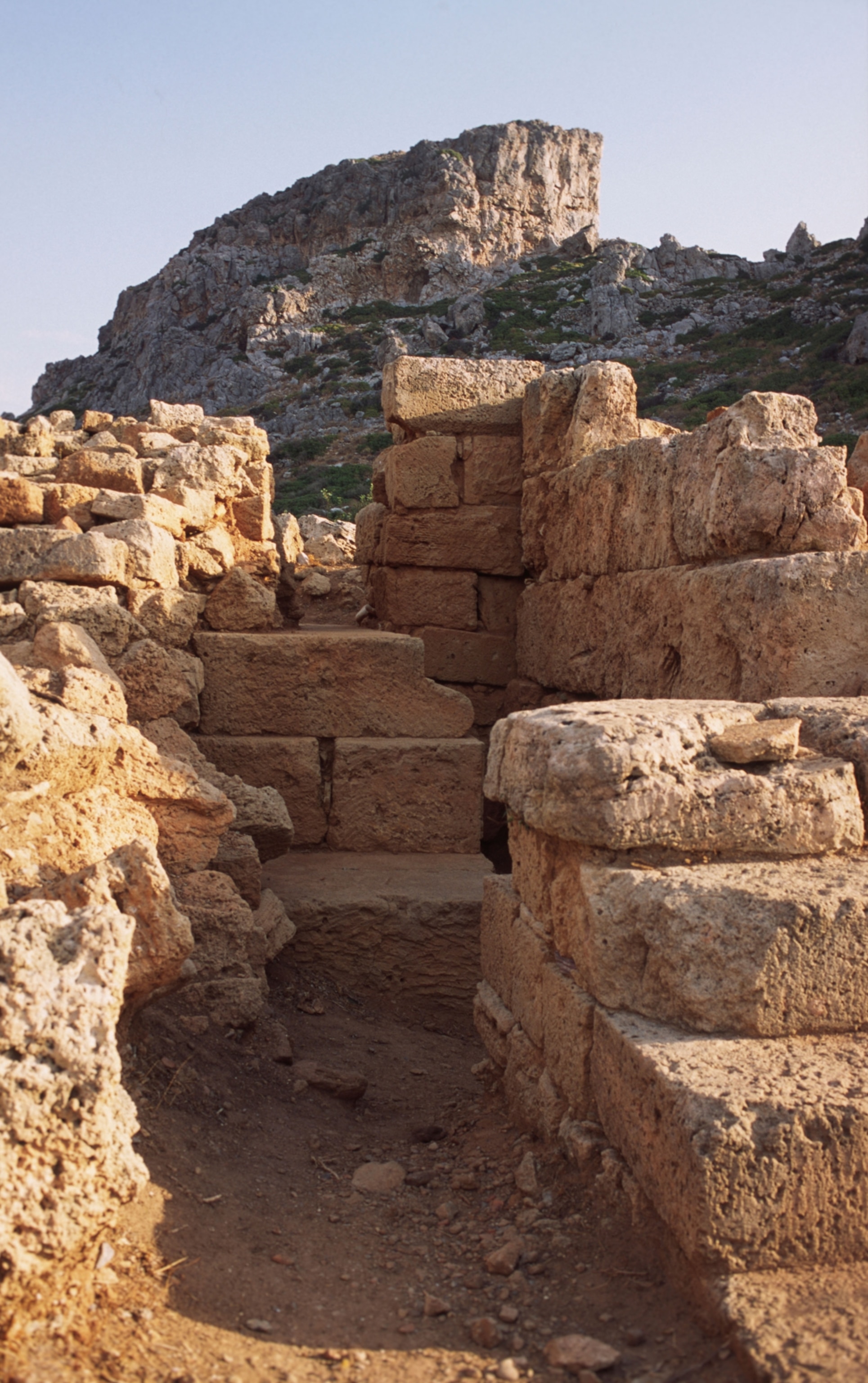 Ruins of Falasarna West-Chania Crete Greece