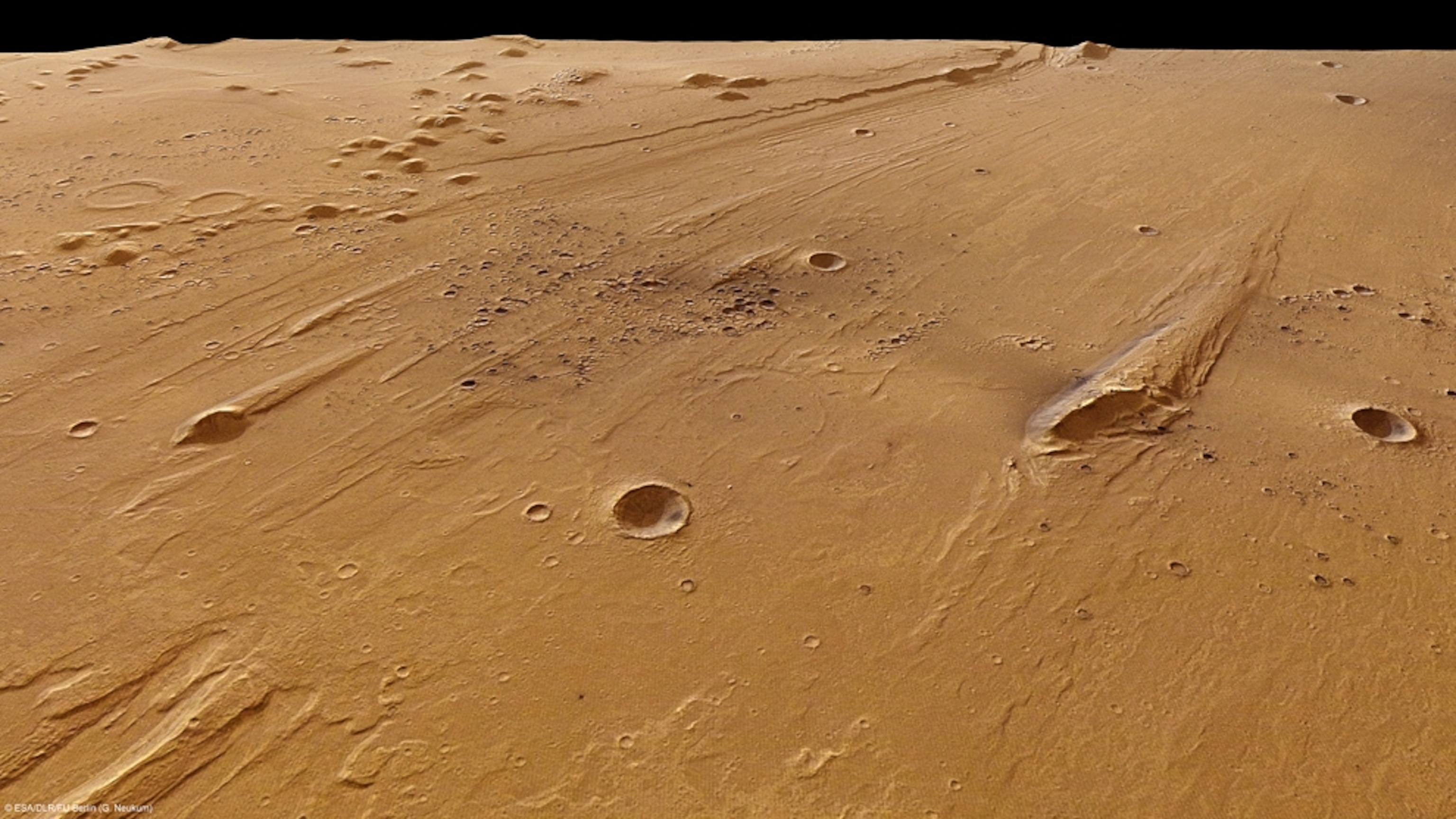 Mars picture: The Ares Vallis outflow channel
