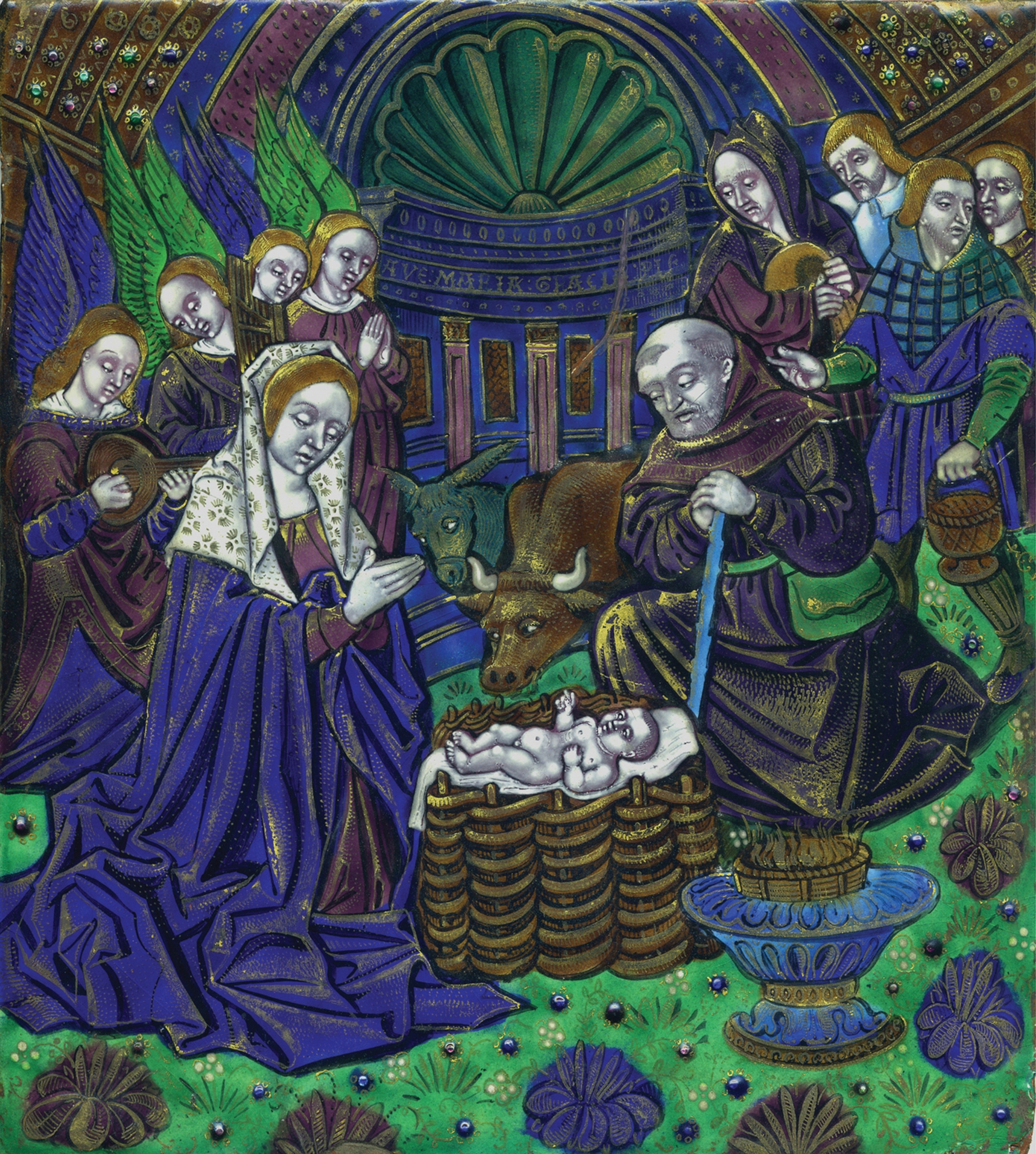 The Annunciation from 1490