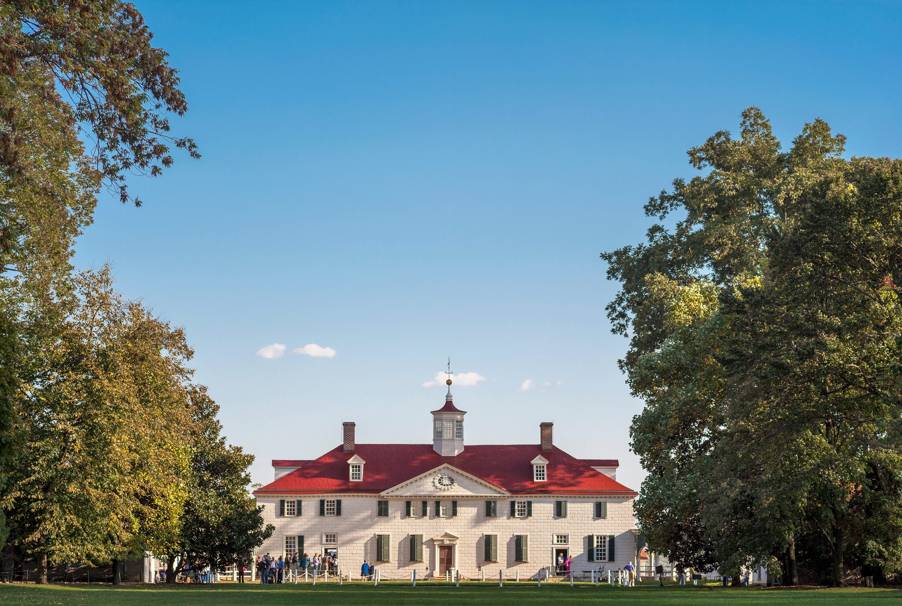 Mount Vernon the plantation and estate mansion of George Washington in Virigina