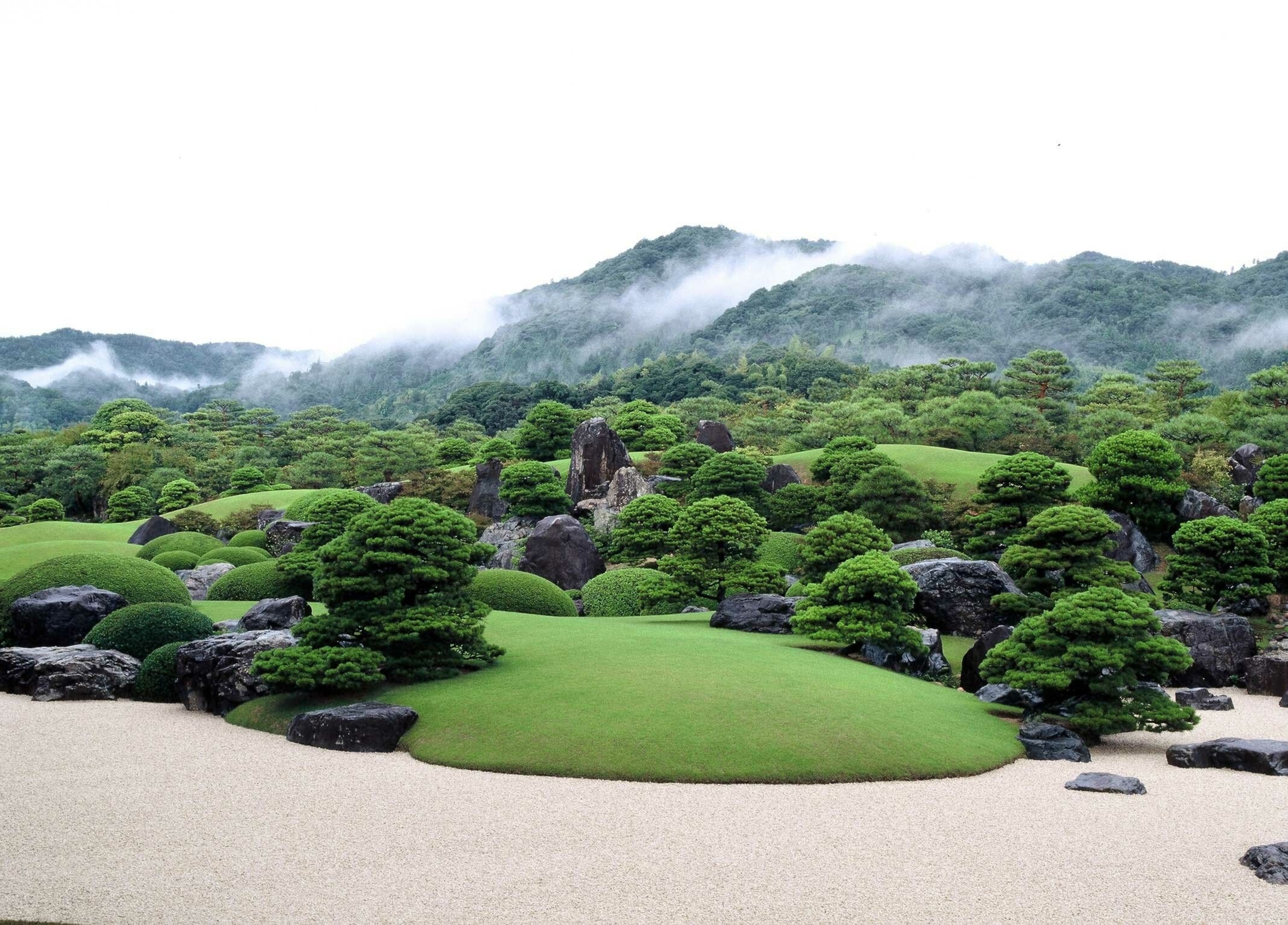 The Adachi Museum of Art in the San'in area is well known for its immaculate gardens.