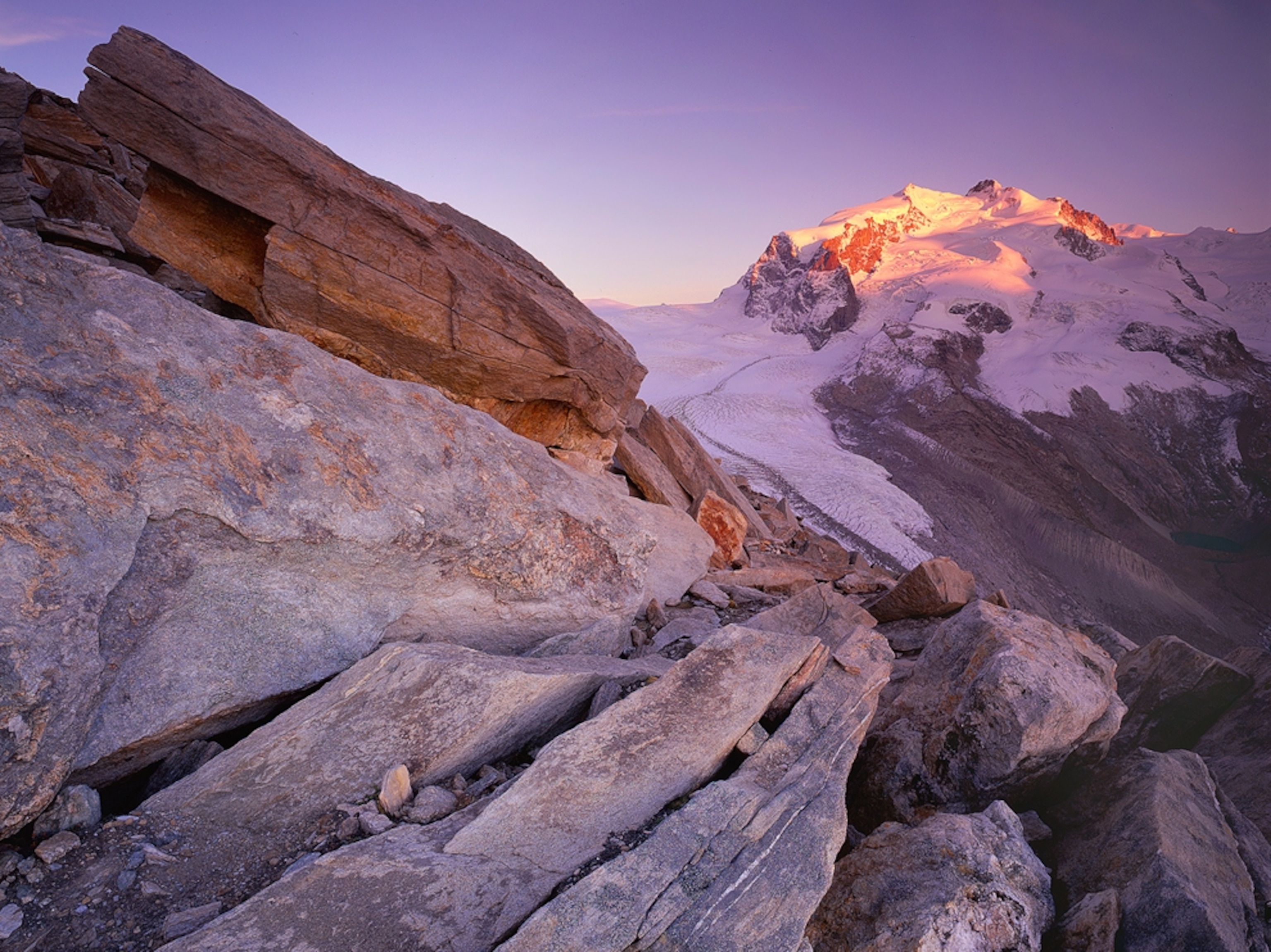 Rocks and mountain peaks