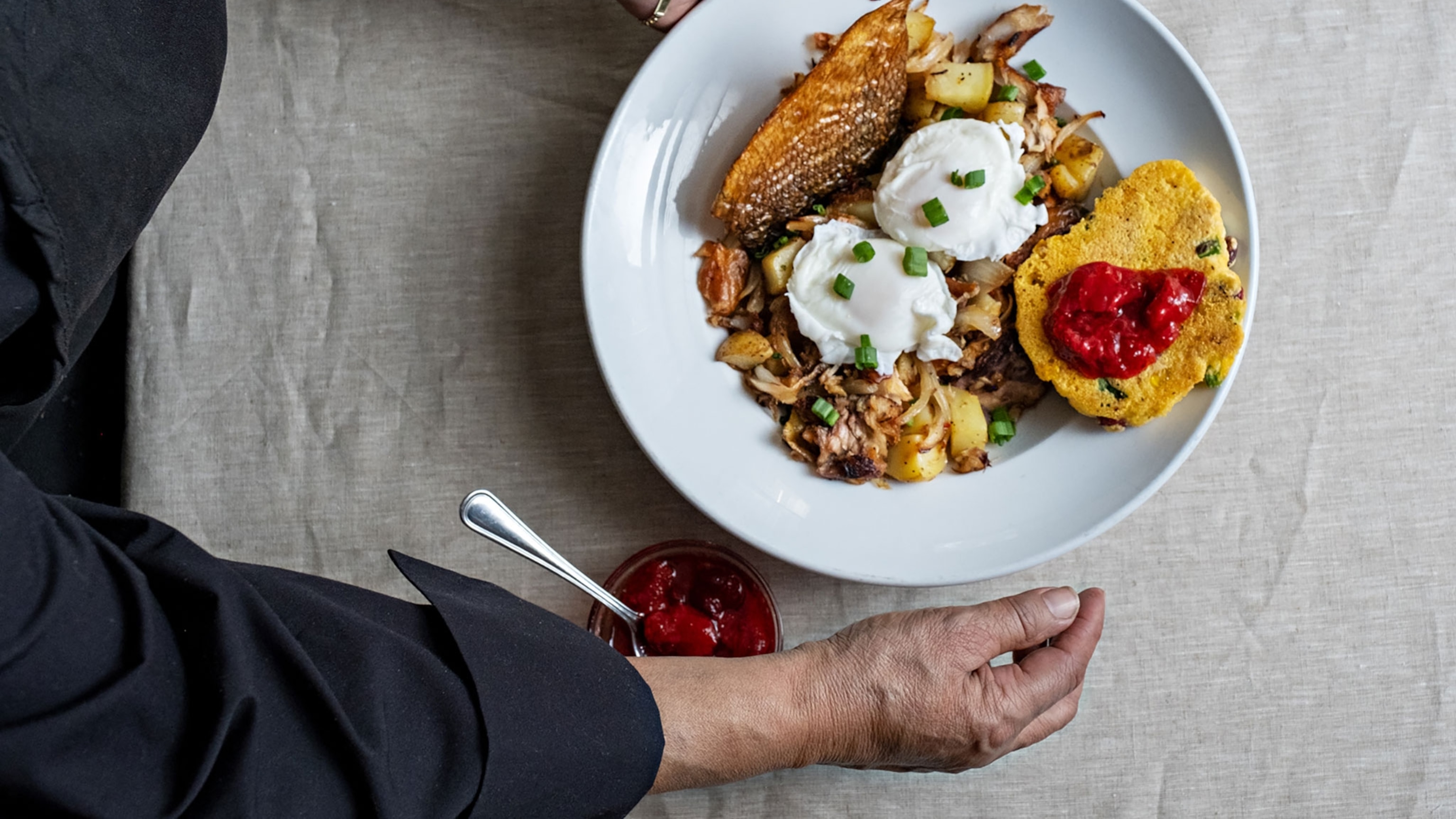Make this James Beard winner's recipe for her popular fish hash