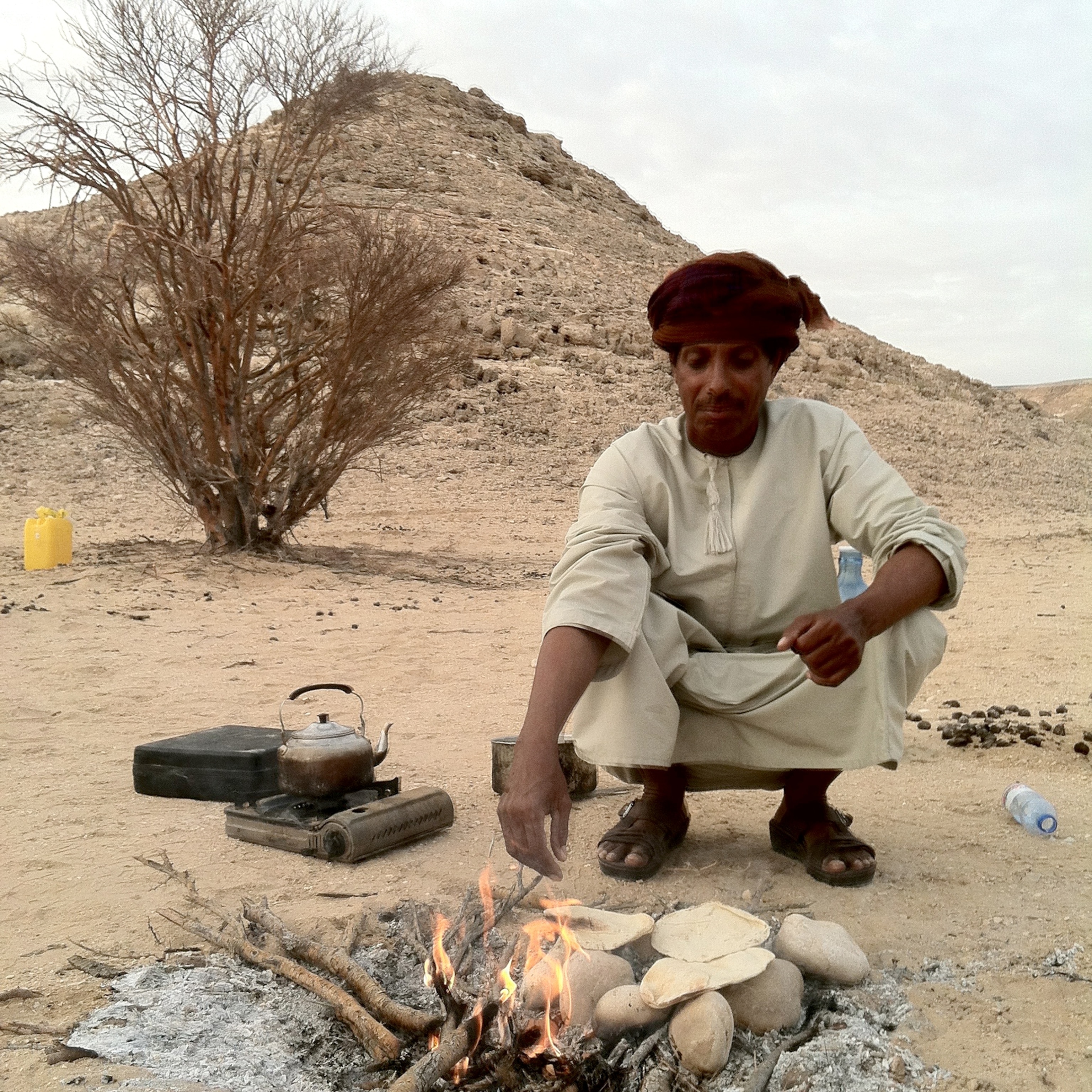 Bedouin man in Dhofer, Oman