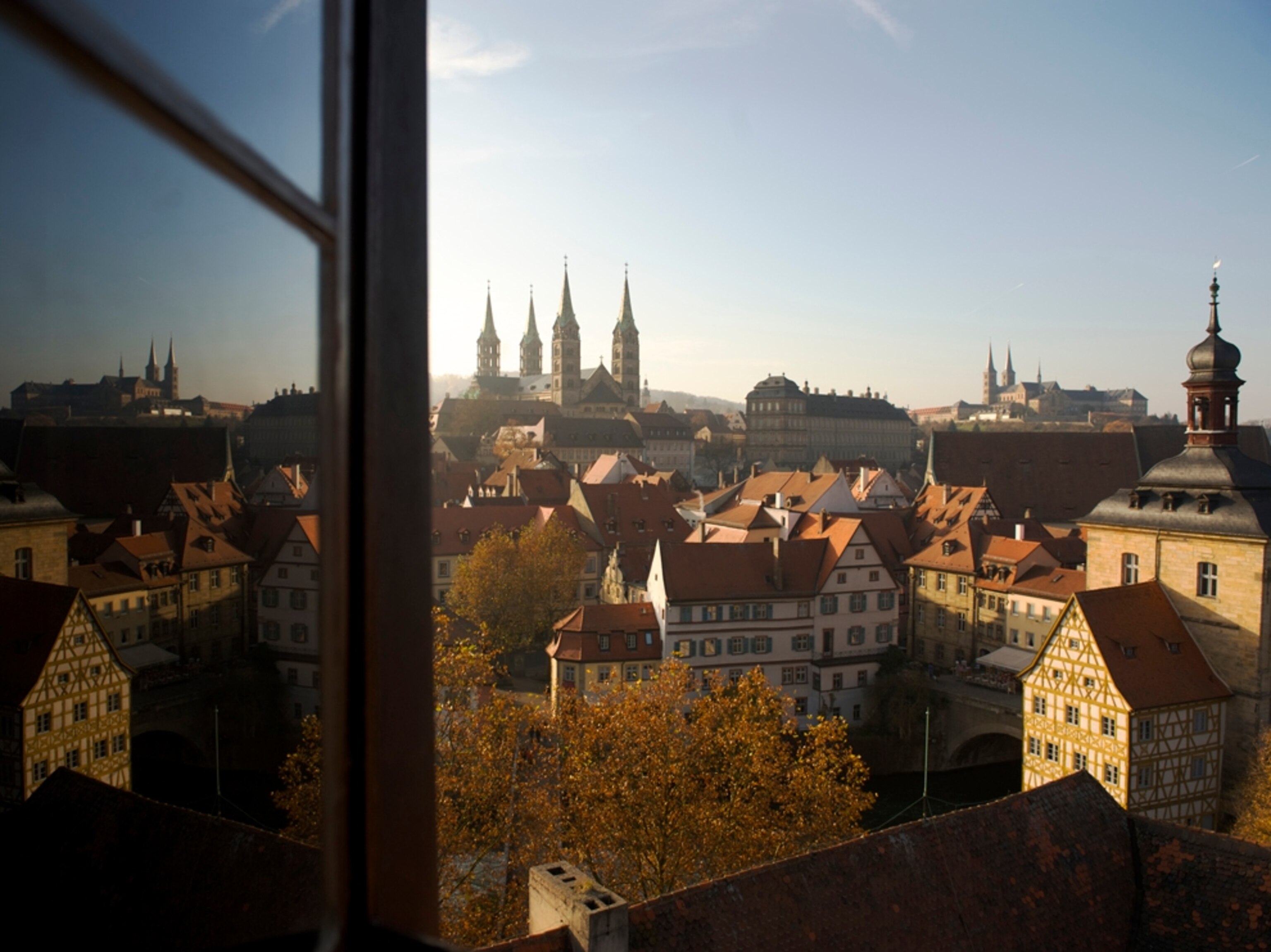 city view of bamberg germany