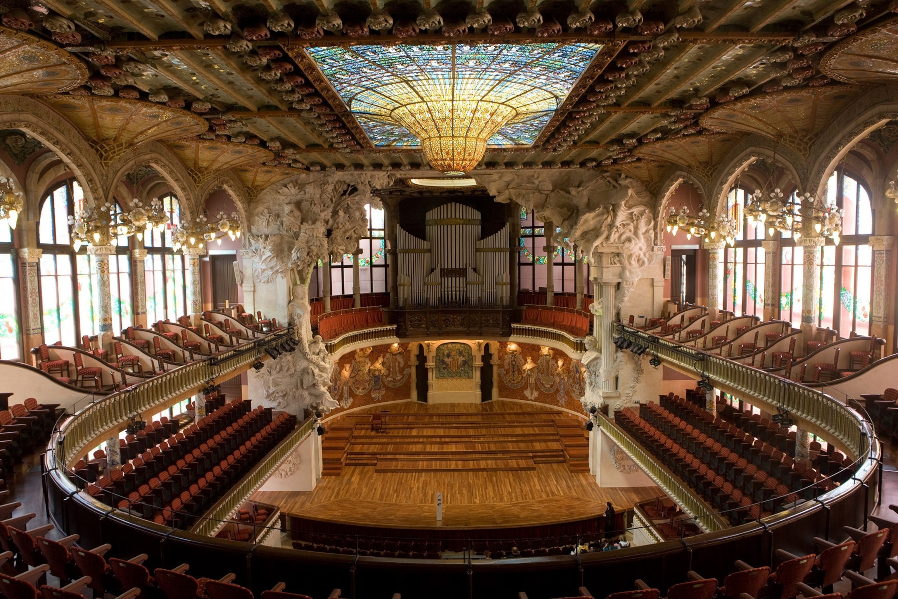 Interior Palau de la Música Catalana