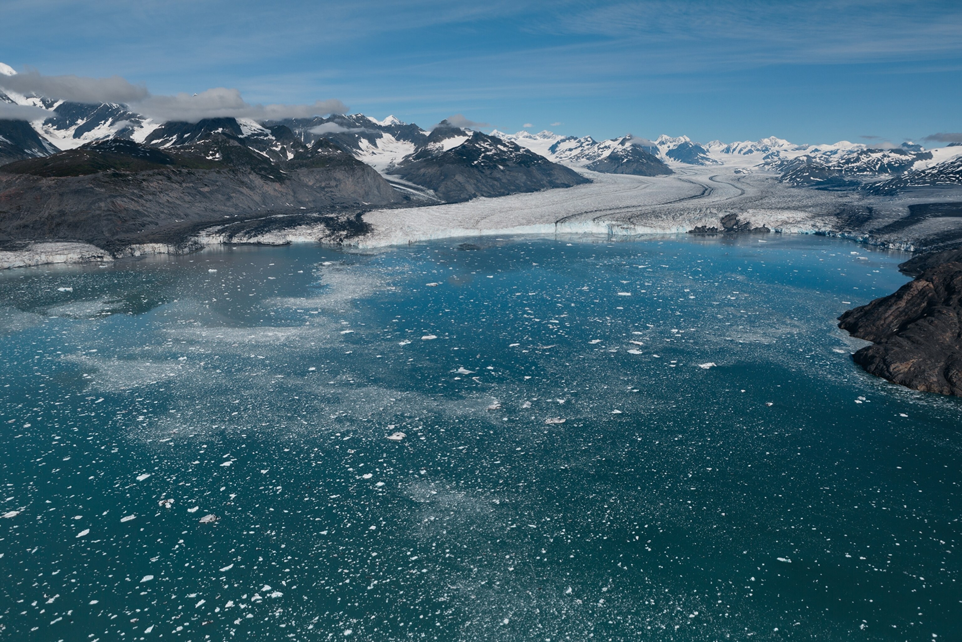 Columbia Glacier's retreat from Prince William Sound