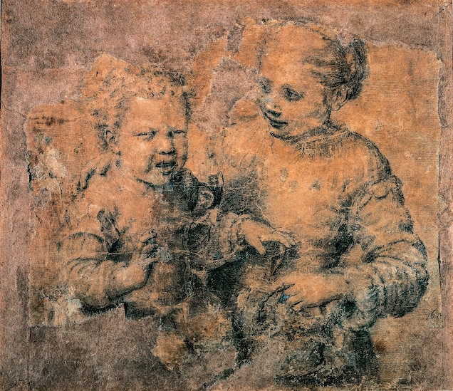 "A Boy Bitten by a Crawfish" by Sofonsiba Anguissola was created circa 1554.