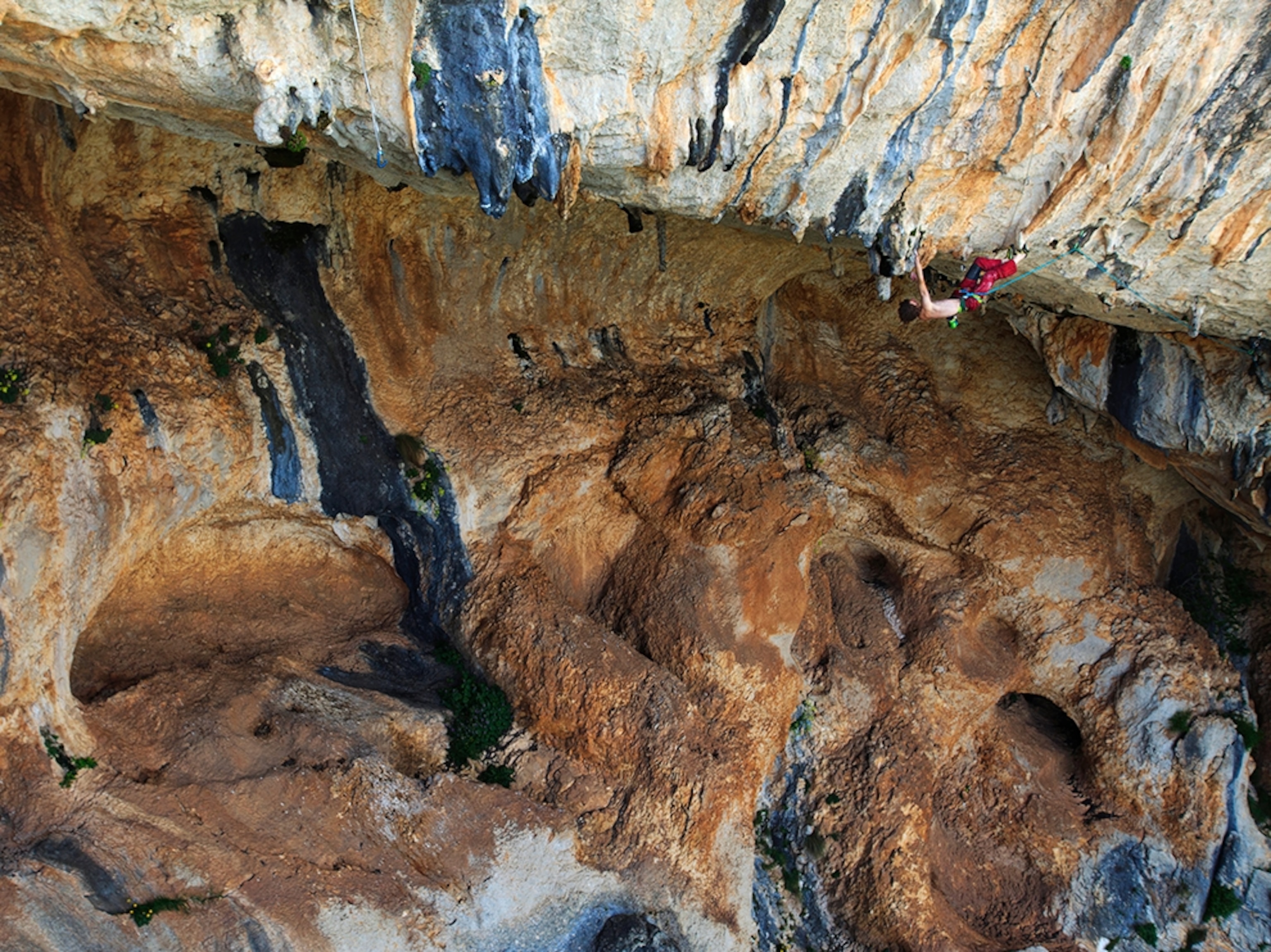 Adam Ondra climbing Chilam Balam, Spain