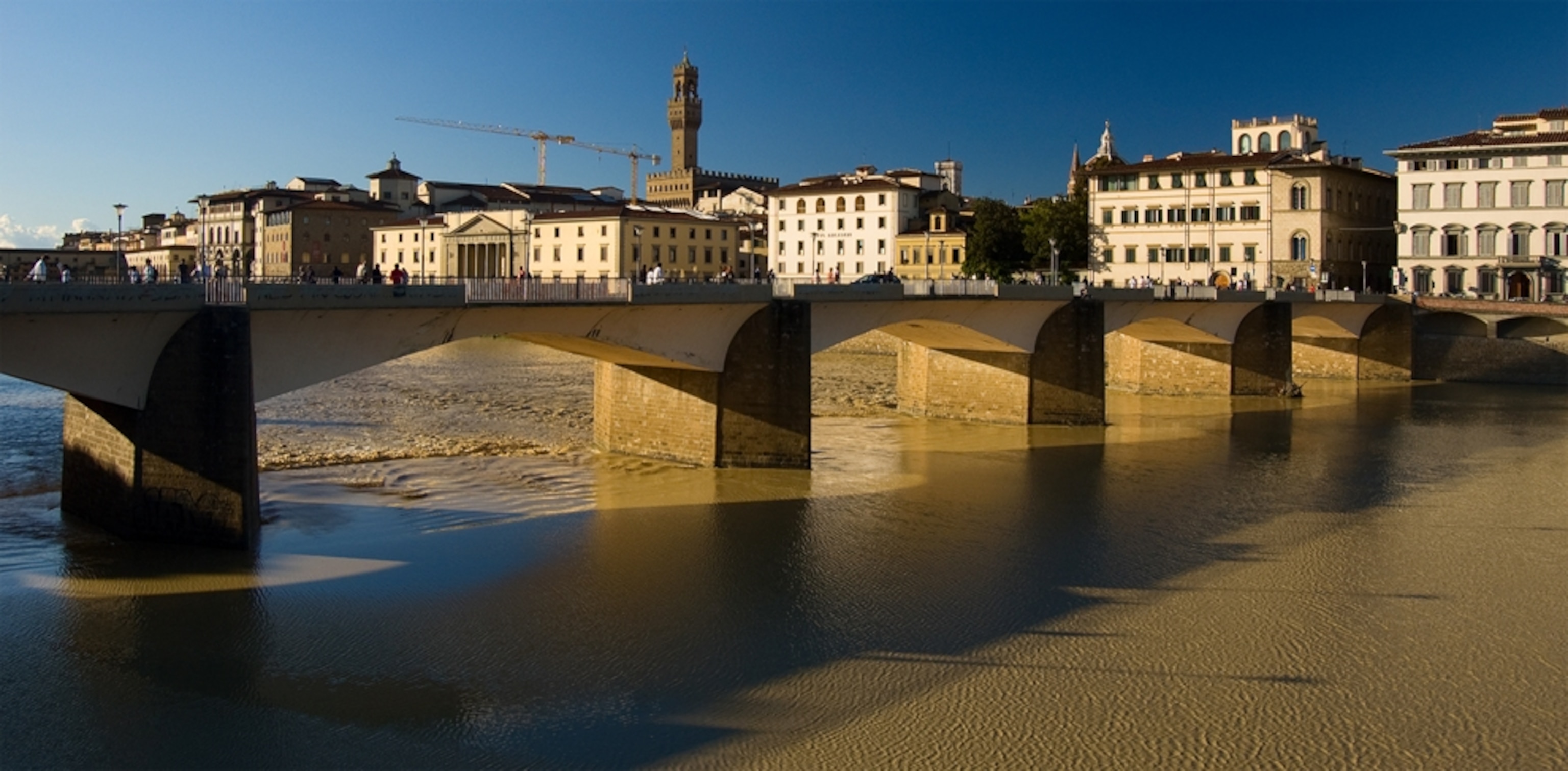 River Arno in Florence, Italy