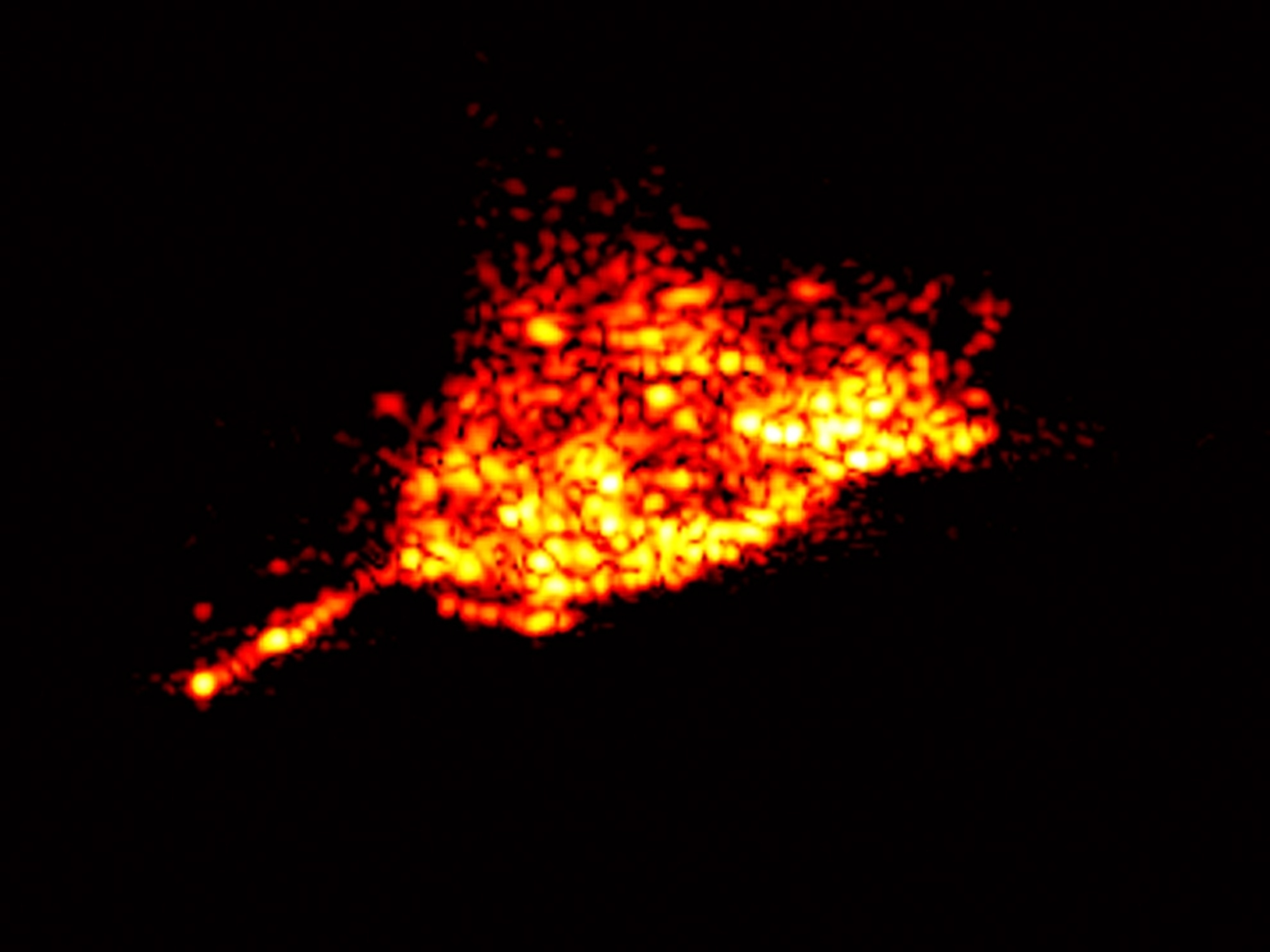 Satellite picture: ROSAT before it falls to Earth