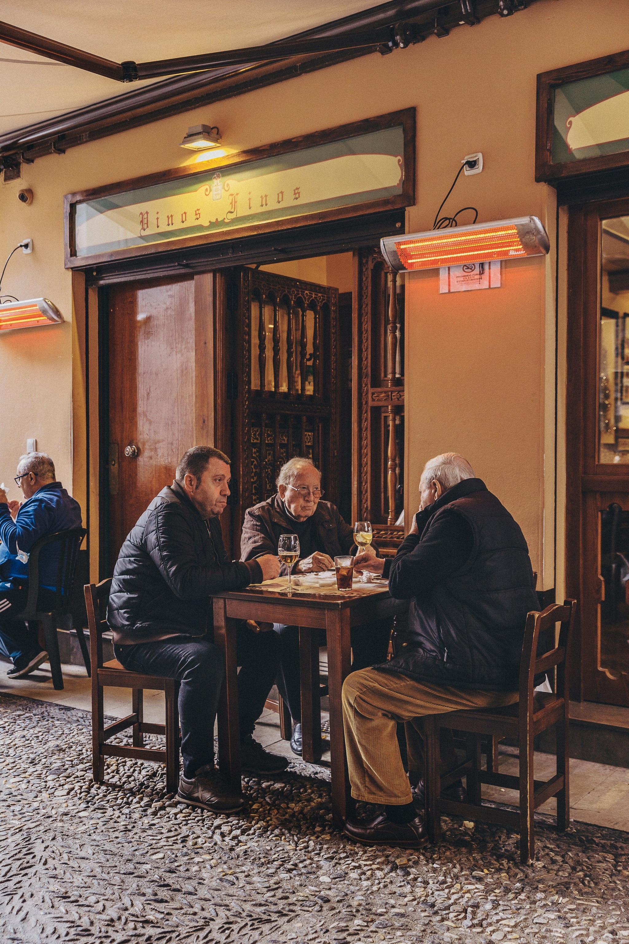 Exterior of Bodegas Castañeda, which specialises in local cocktail calicasas.