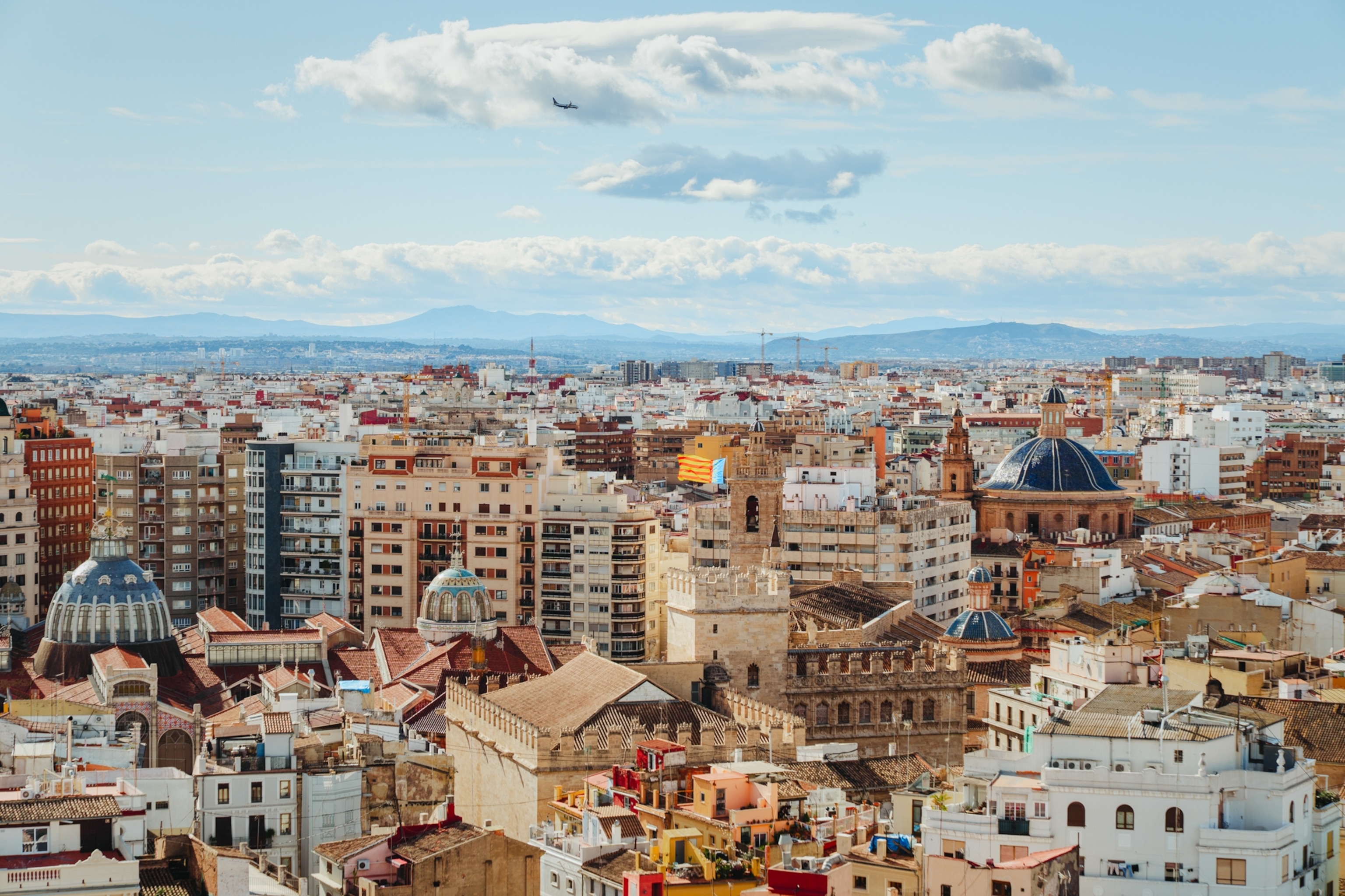 Aerial View of Valencia