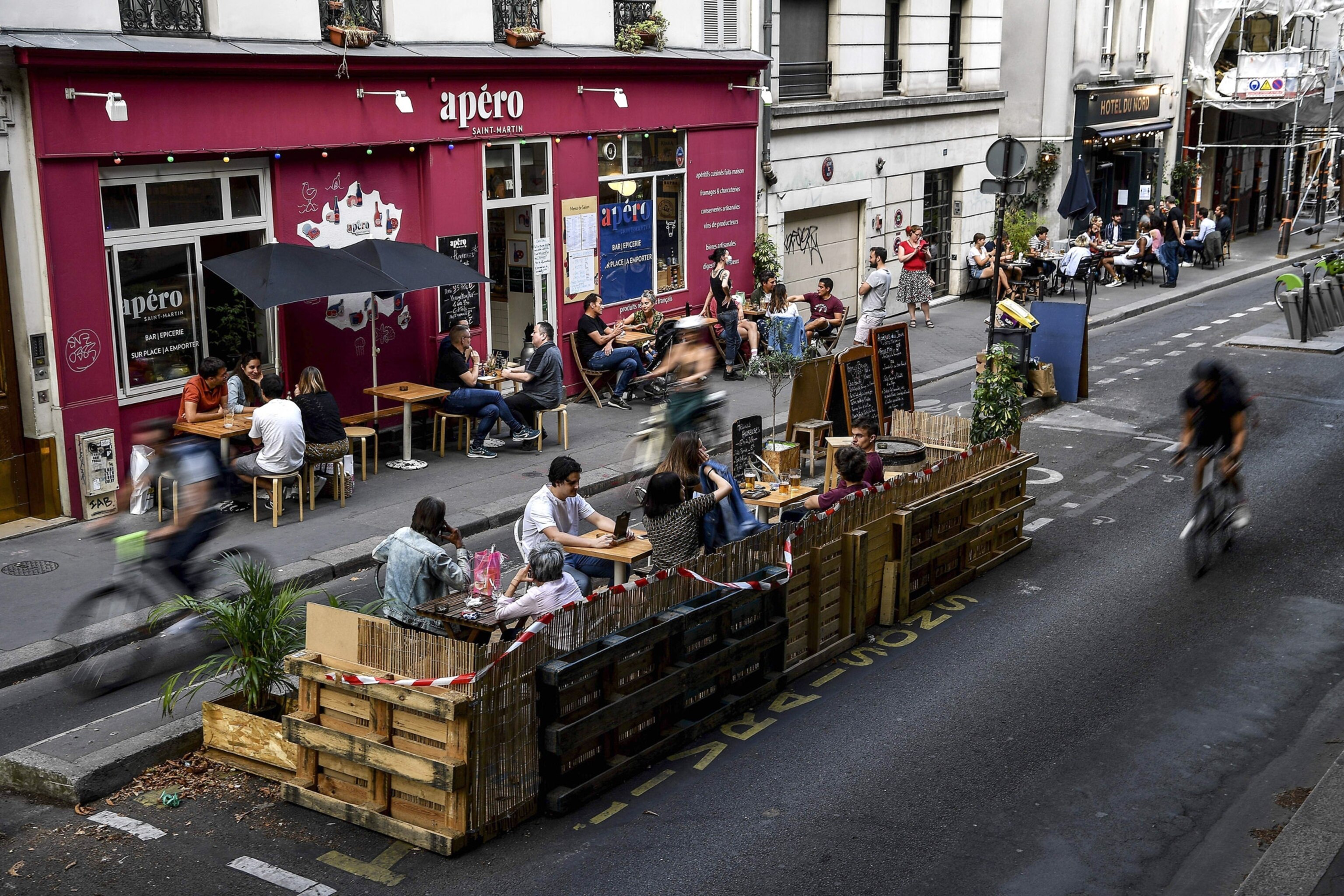 paris france in the time of covid