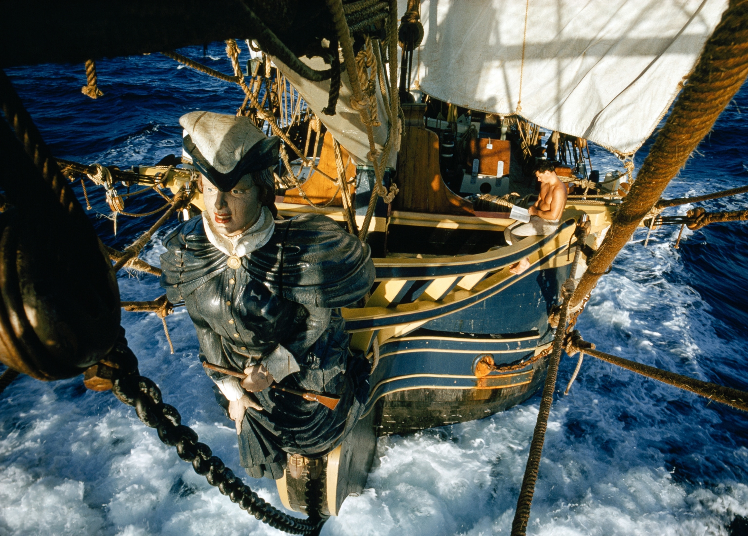 a replica of the H.M.S. Bounty