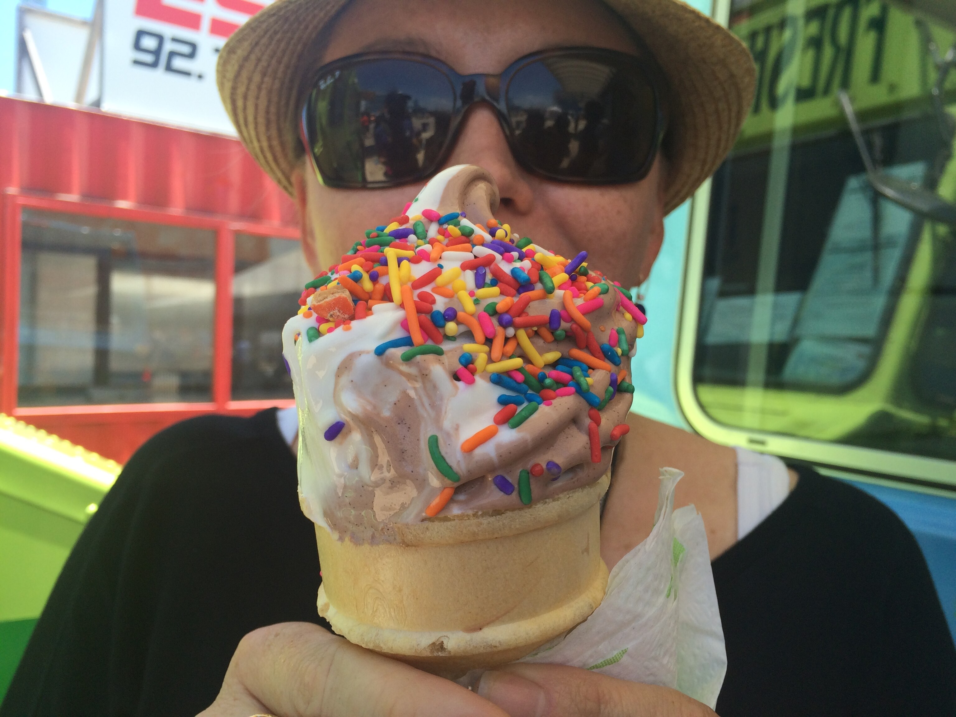 ice cream at Truckeroo