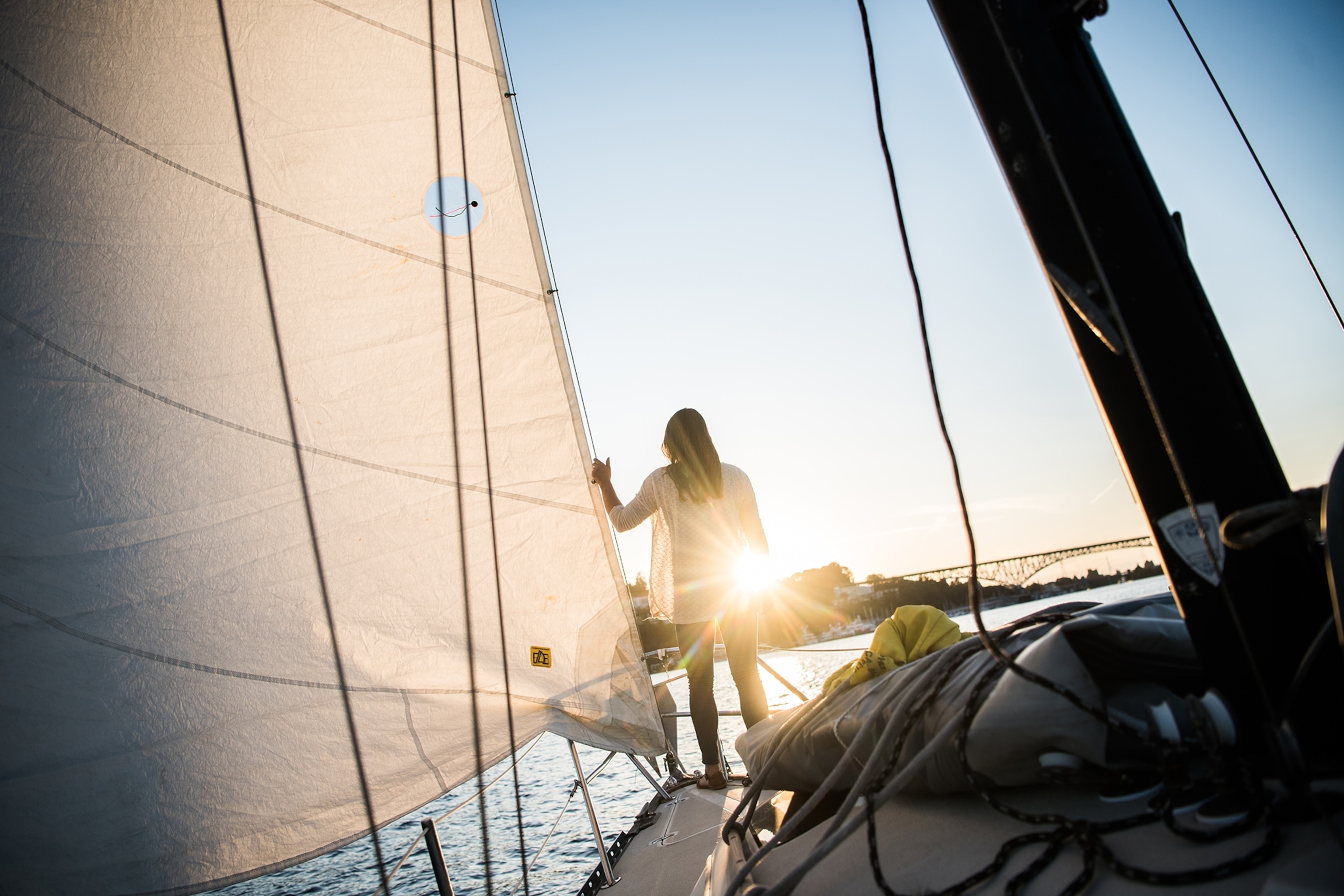 sailboat in Seattle, Washington