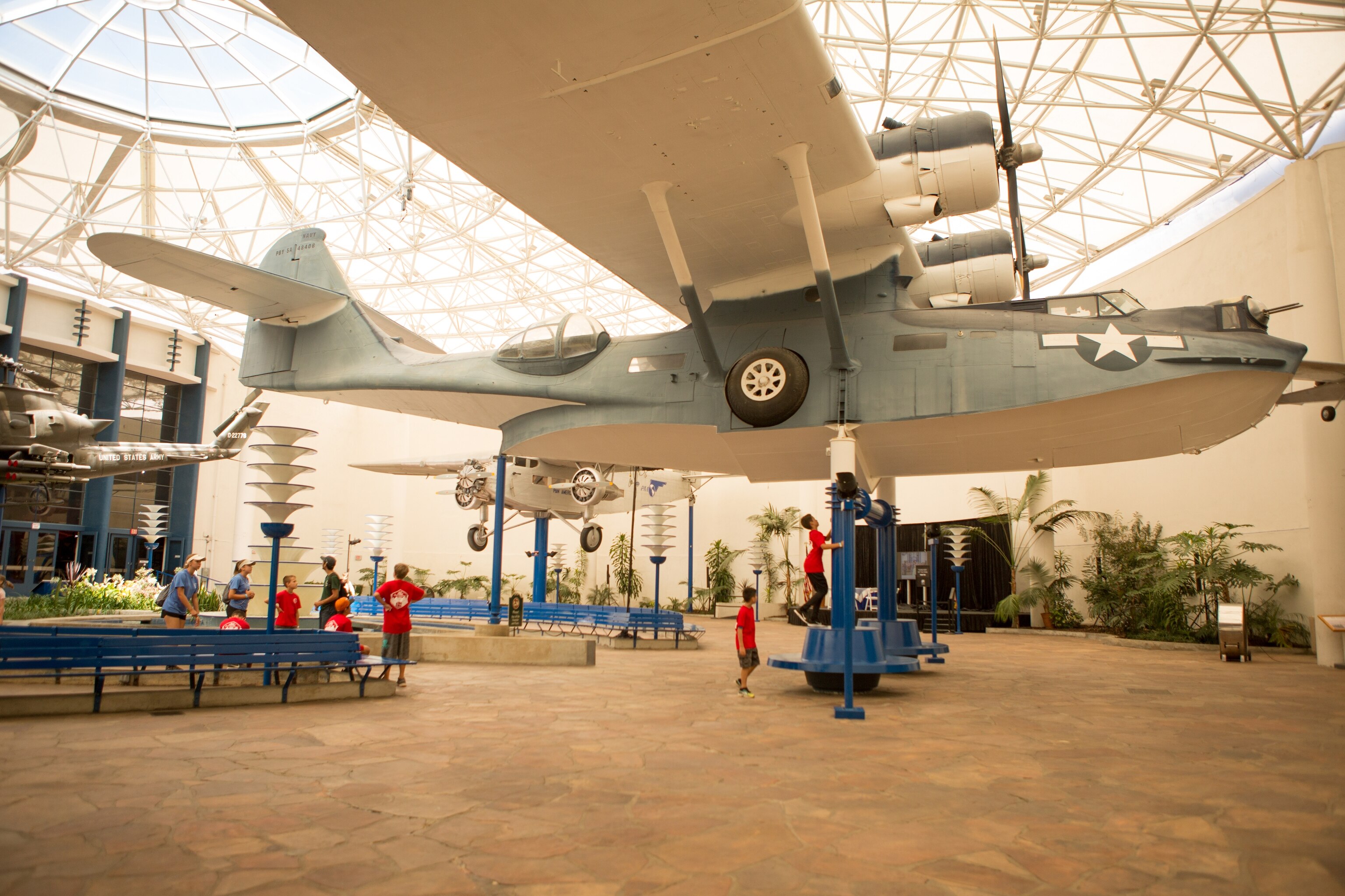 the San Diego Air and Space Museum in Balboa Park, San Diego, CA