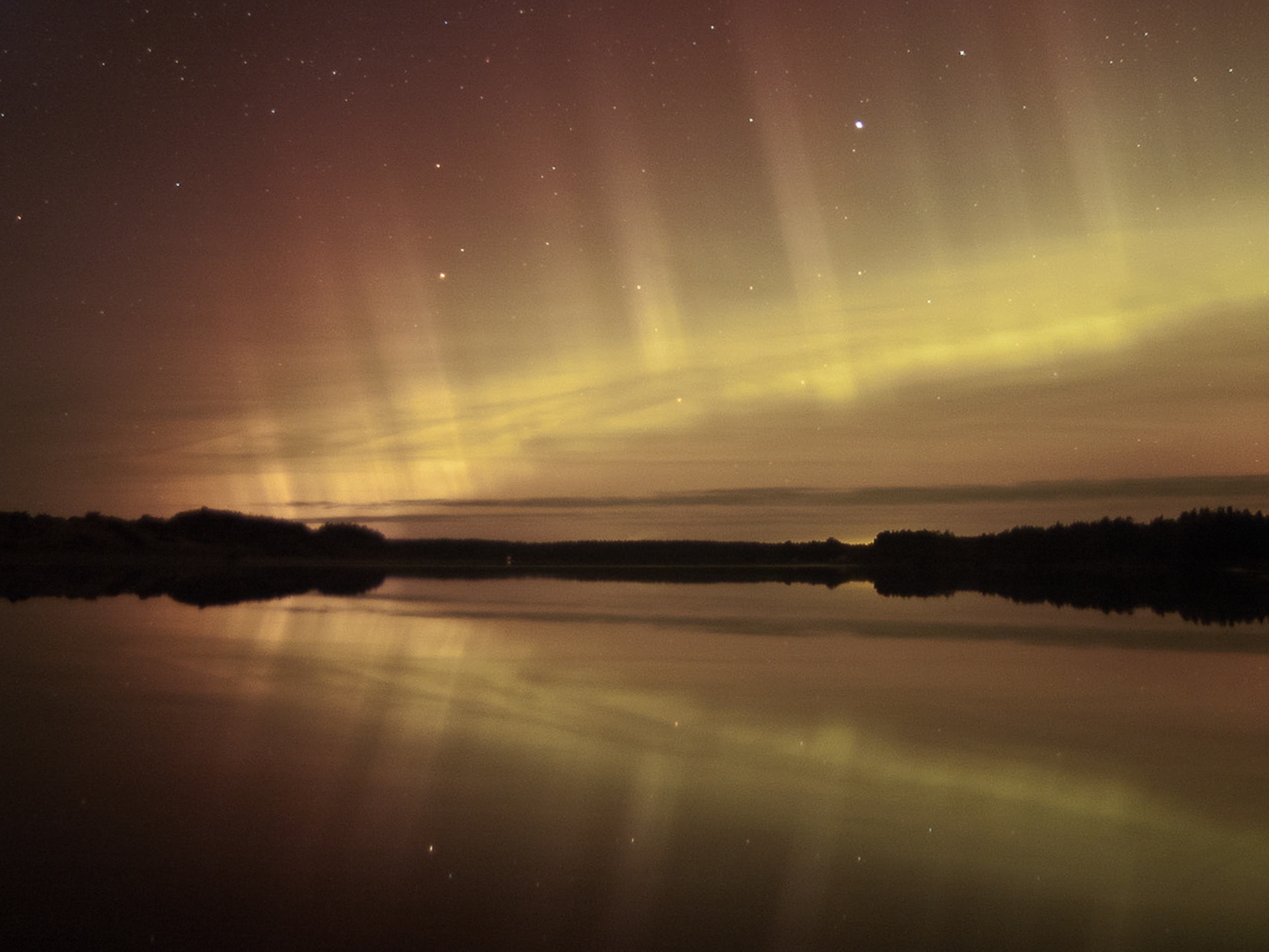 Aurora picture: southern lights over New Zealand