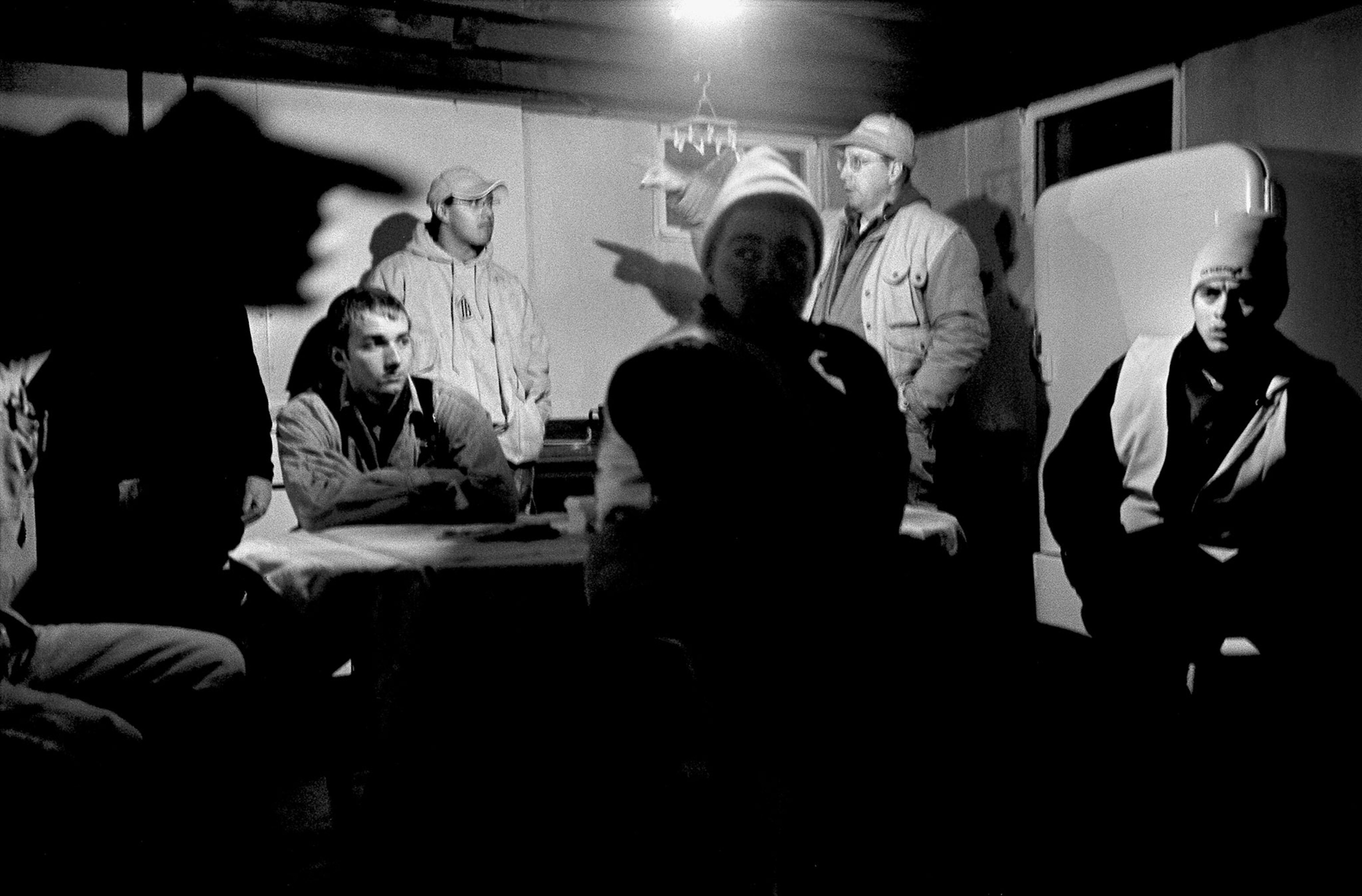 The opening day of deer season. Kalona, Iowa. 2005