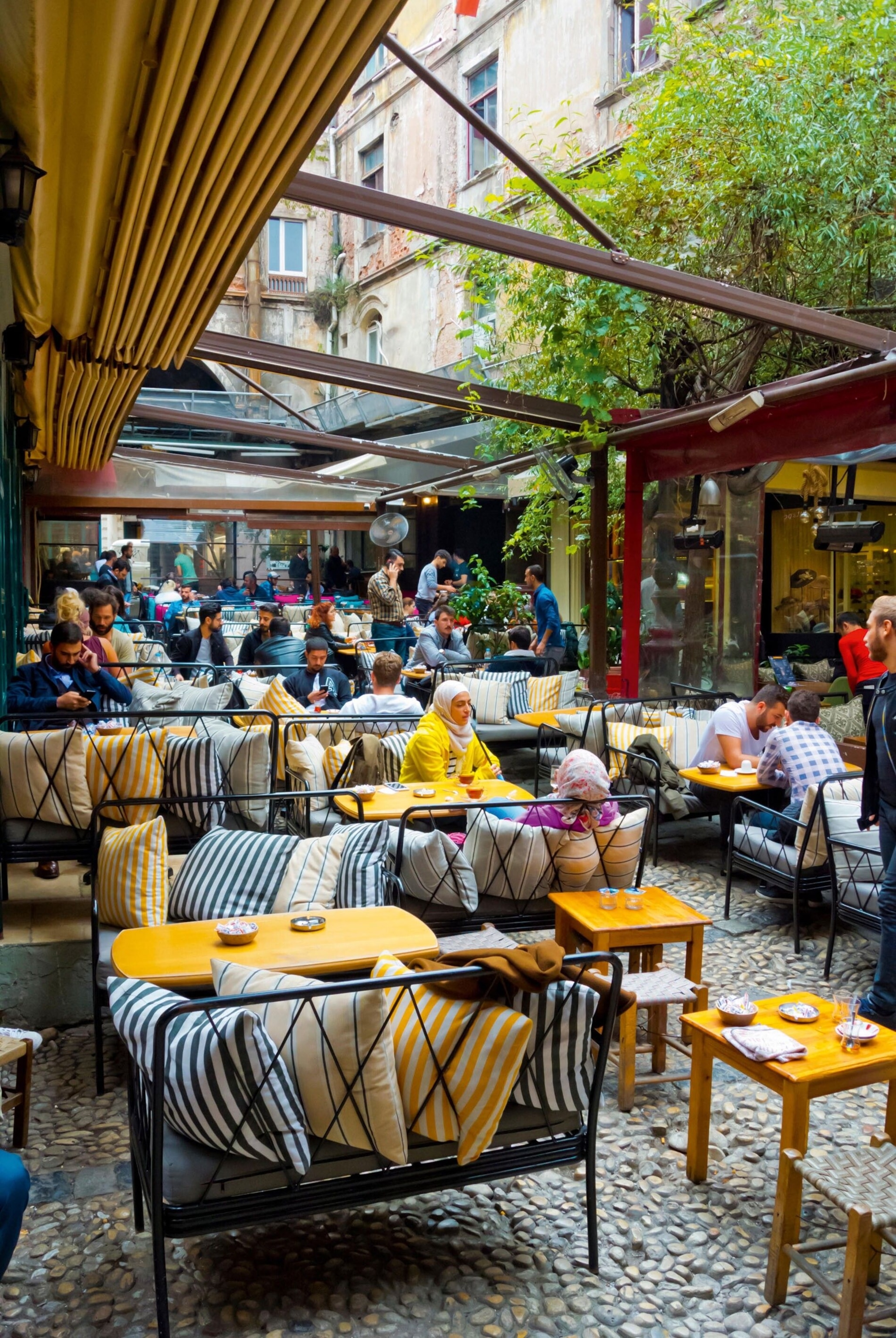restaurant housed in historic building