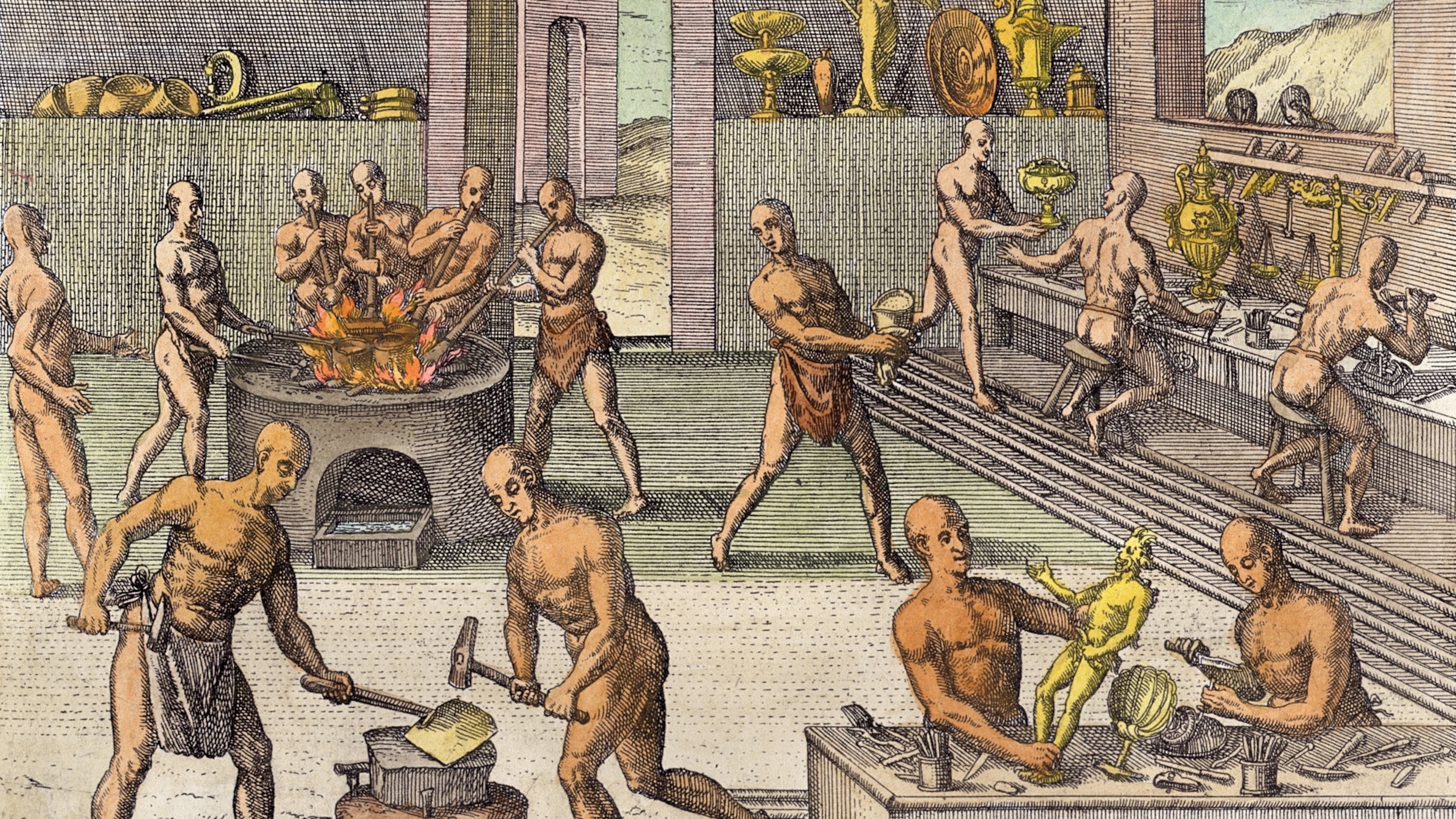 How a Colonial Hoard of Gold Ended Up as Buried Treasure