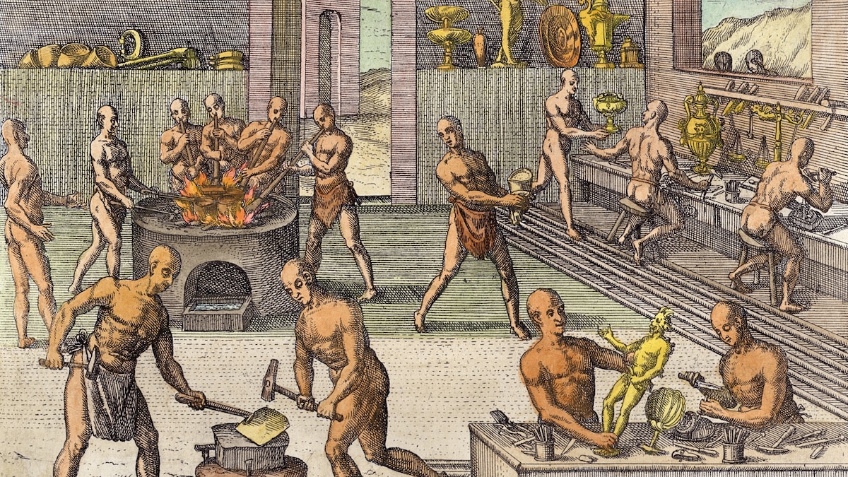 How a Colonial Hoard of Gold Ended Up as Buried Treasure