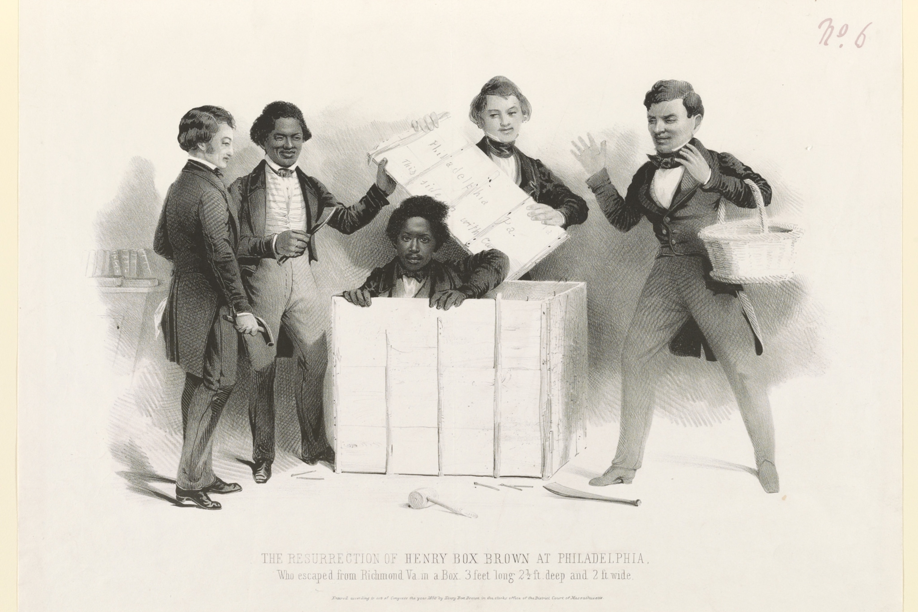 This magician escaped slavery by mailing himself to freedom