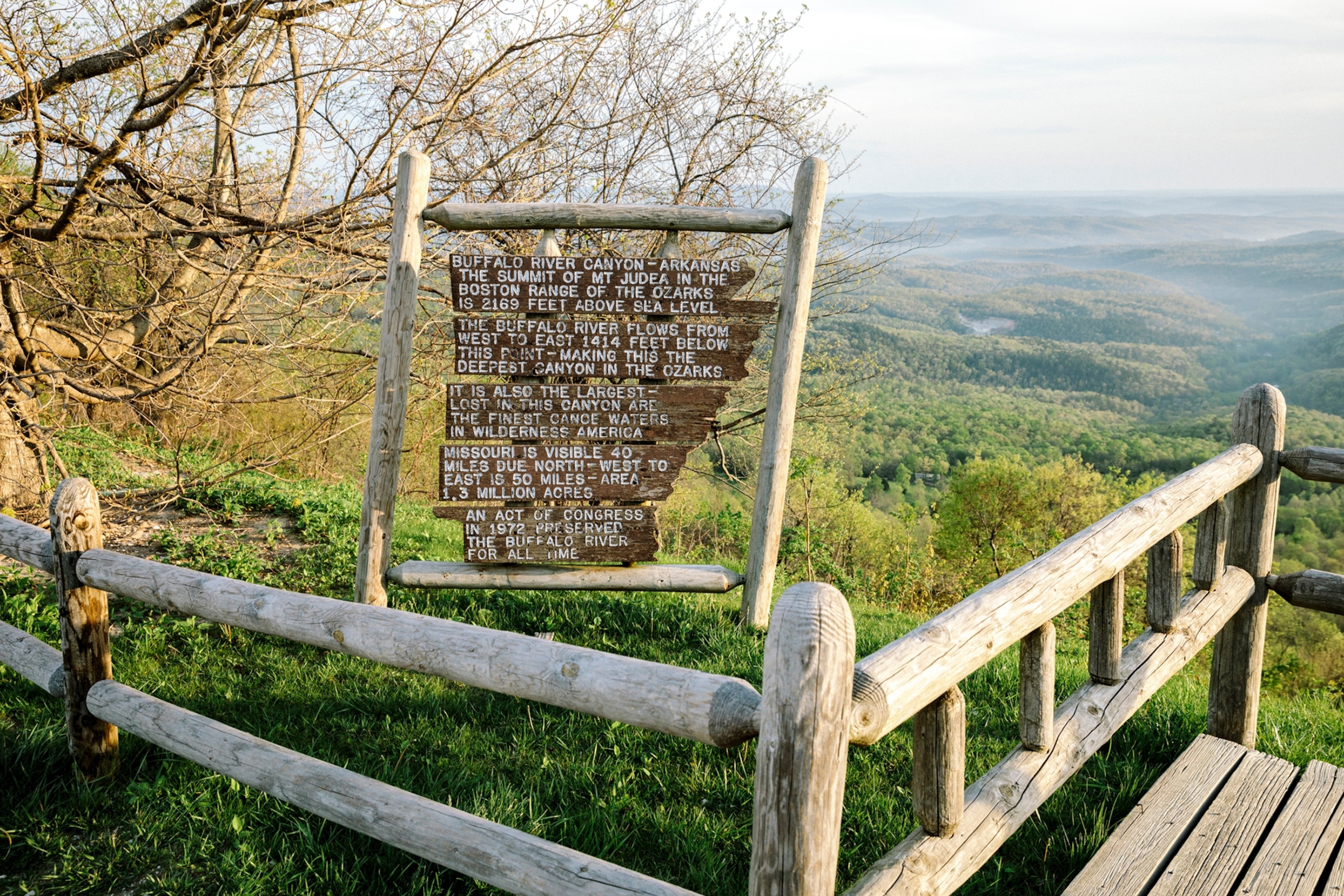 the Ozarks National Park in Newton County, Arkansas