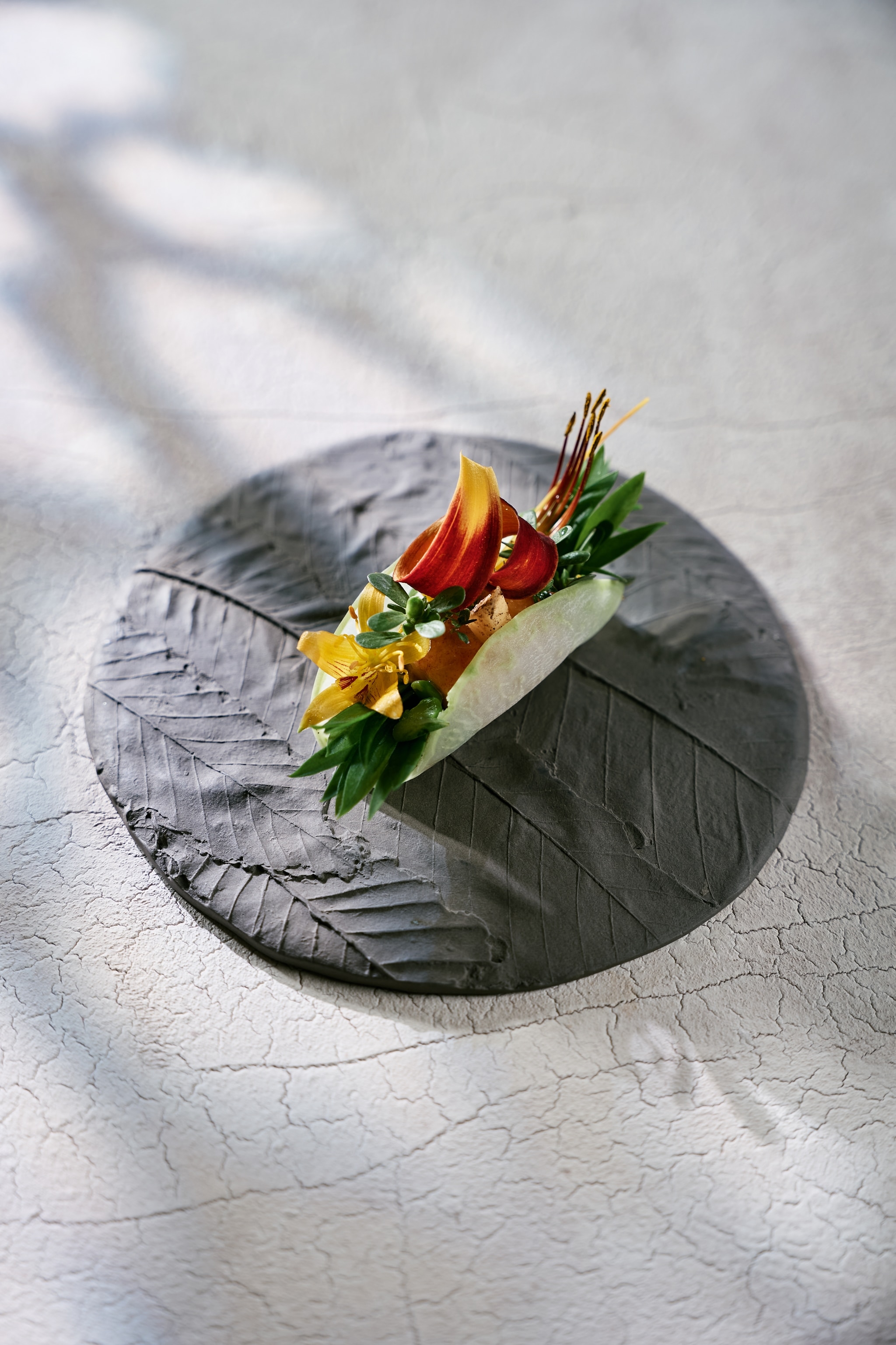 A taco from Michelin-starred Hiša Franko