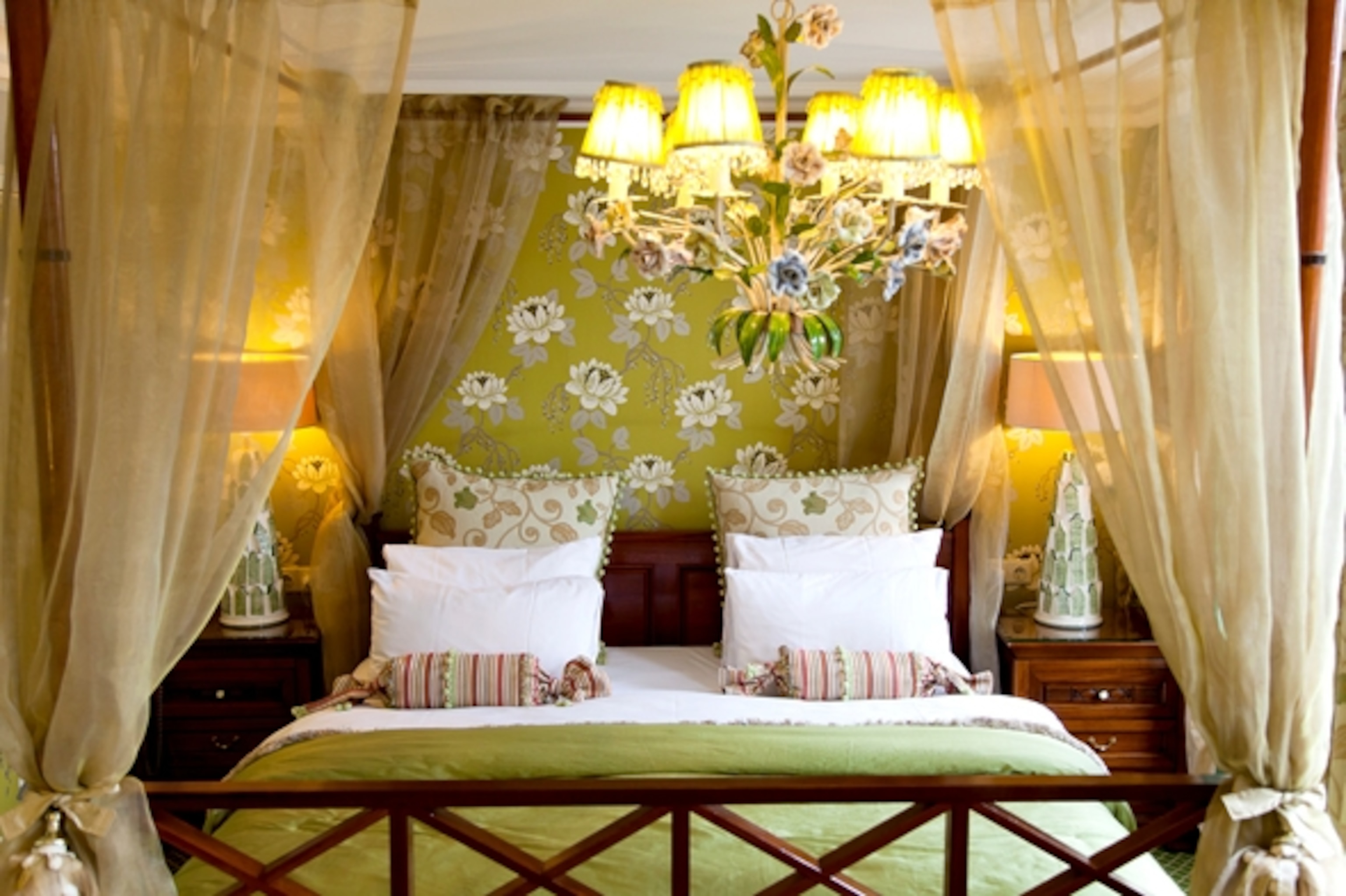 One of the plush rooms at Hotel Estheréa. (Photograph by Mirjam Bleeker, Hotel Estheréa)
