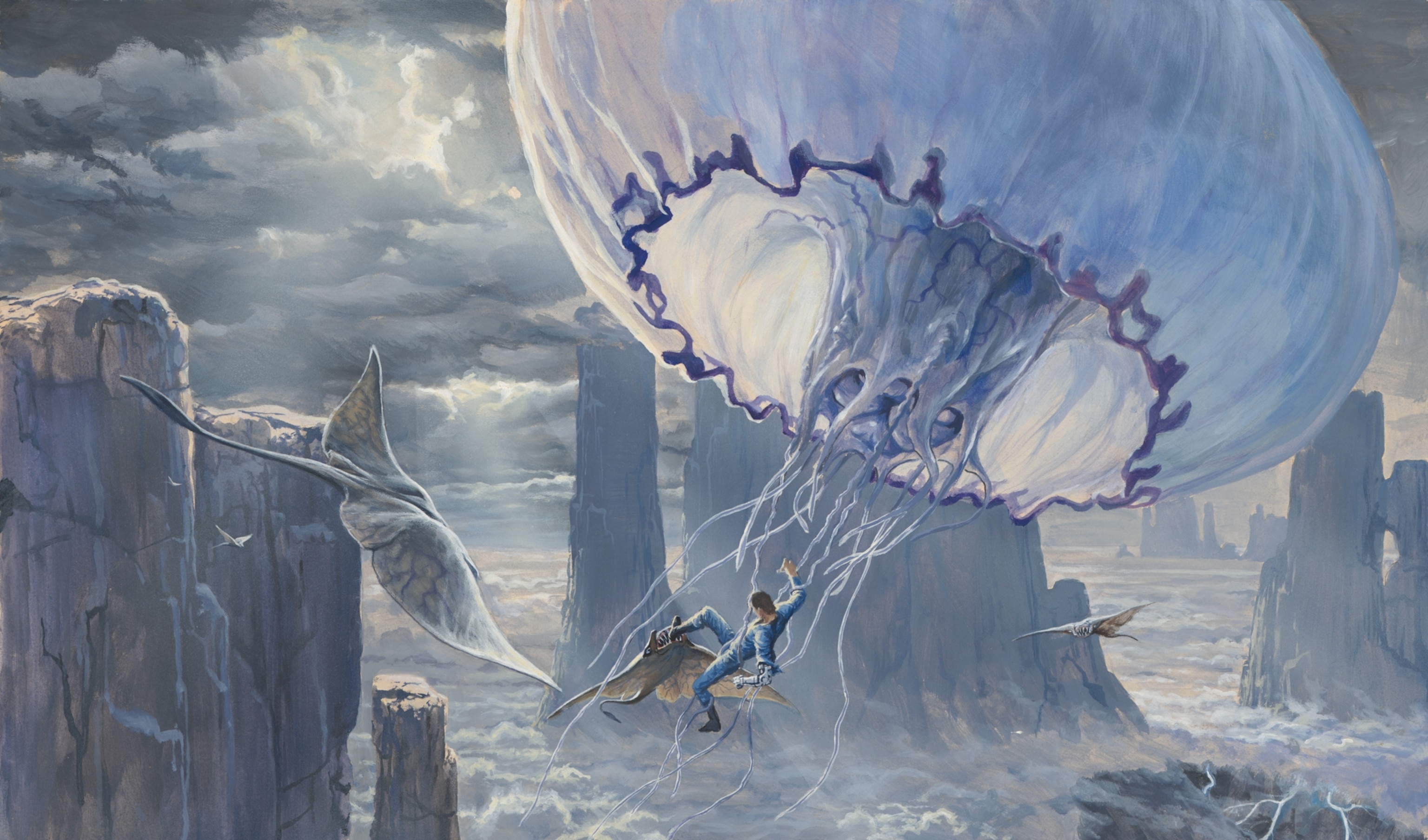 An illustration of a gelatinous creature.