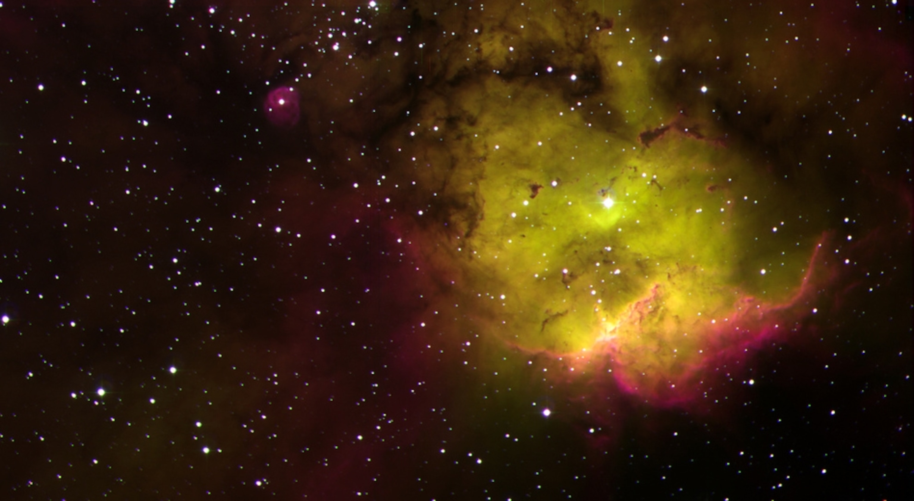 Picture of the star-forming nebula NGC 2467 -- one of twenty winners in an ESO amateur astrophotography contest.