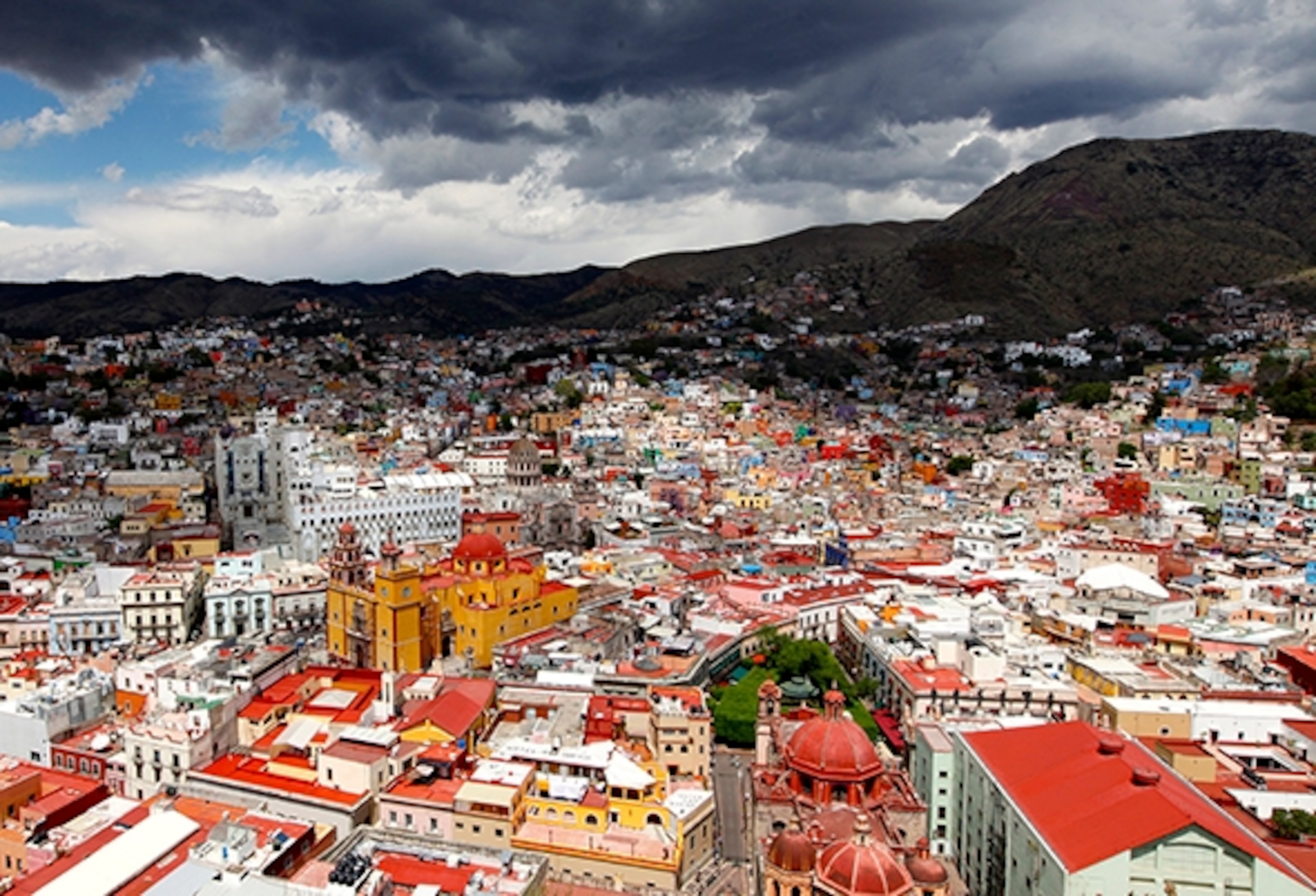 Guanajuato was a wealthy silver mining hub during Spanish colonial times.  (Photograph by Jill Schneider)