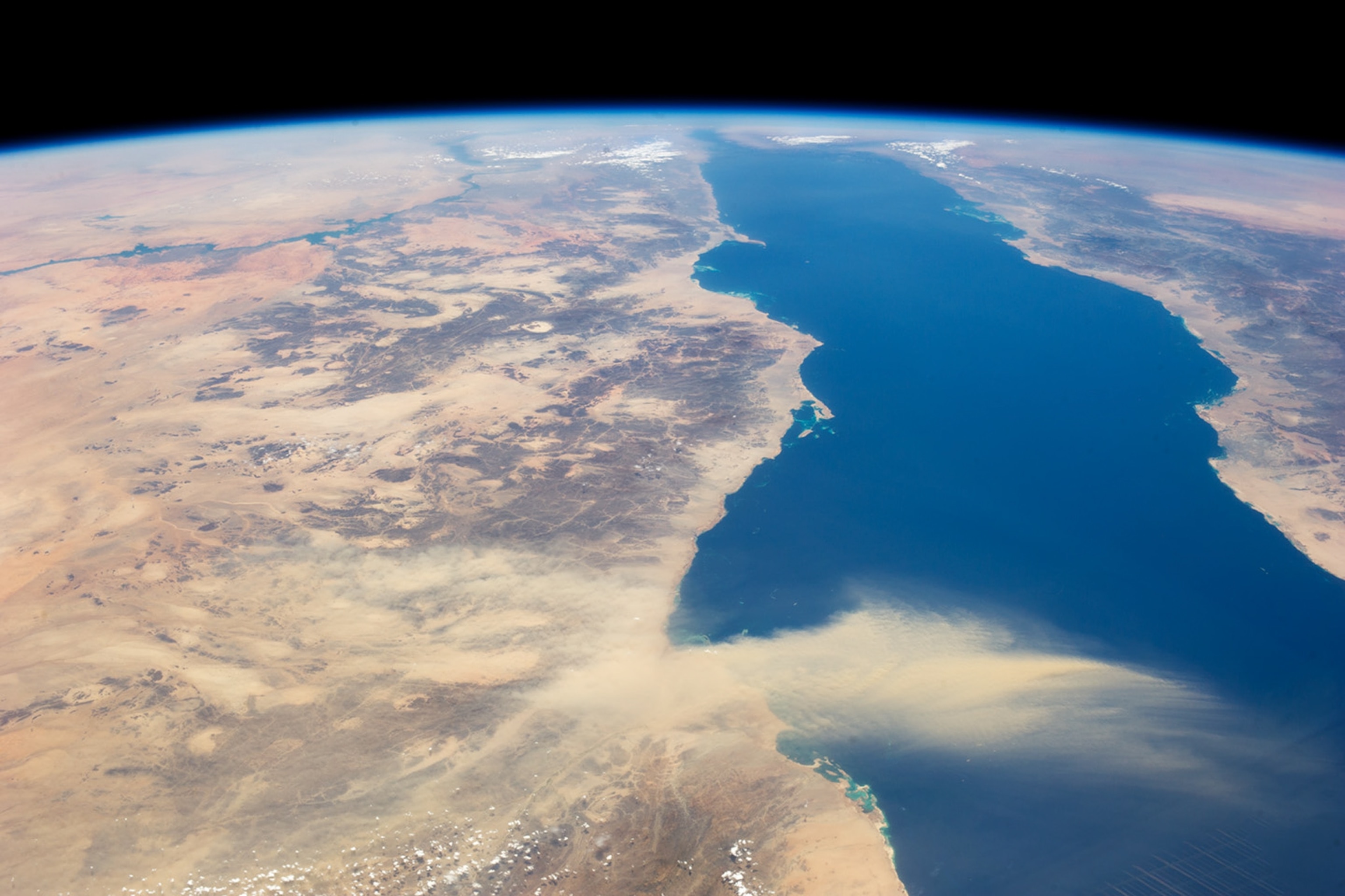 Week in Space 253 - An aerial picture of southern Egypt.