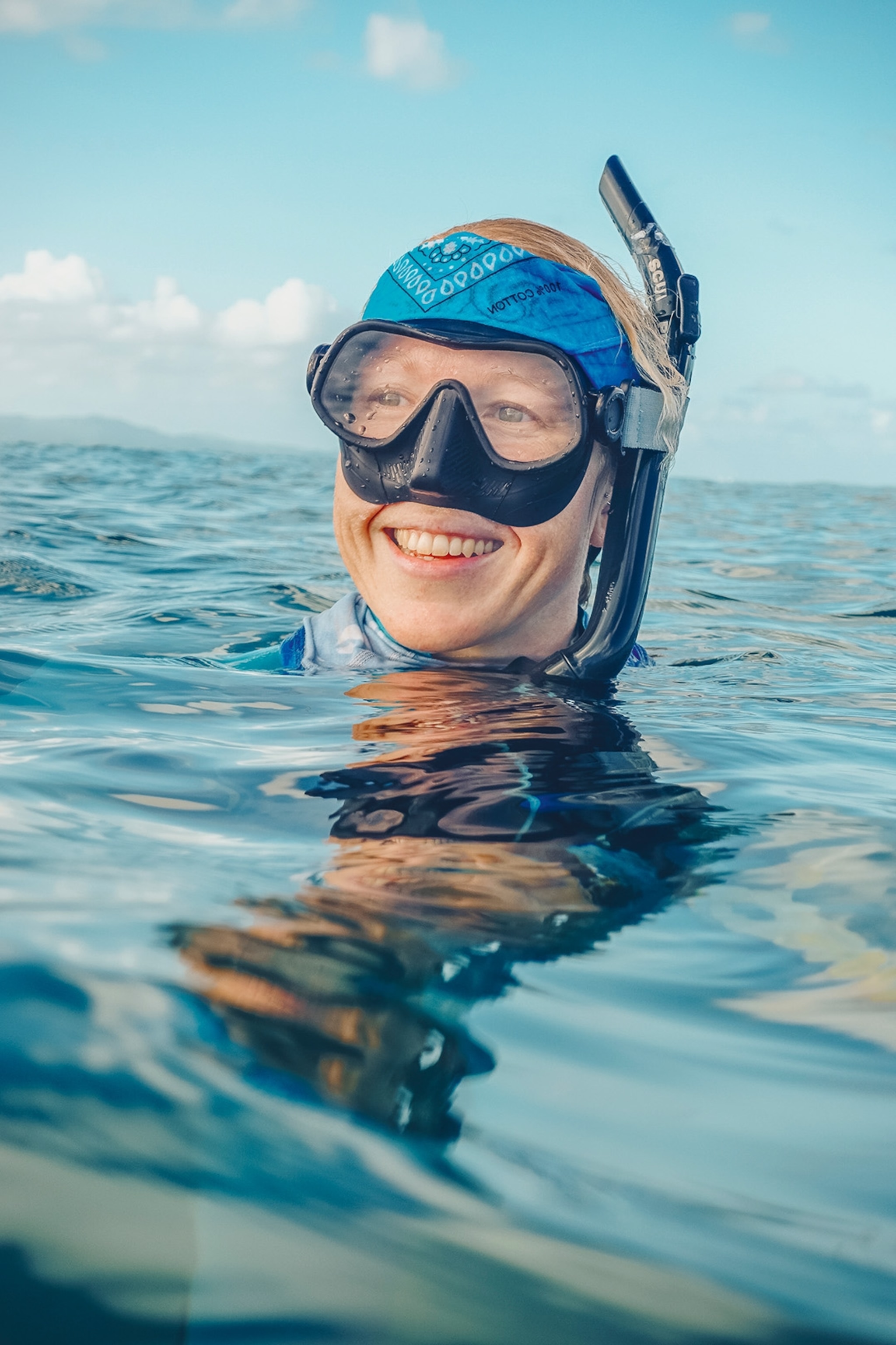Guide Sarah Elise at Punta Arenas.