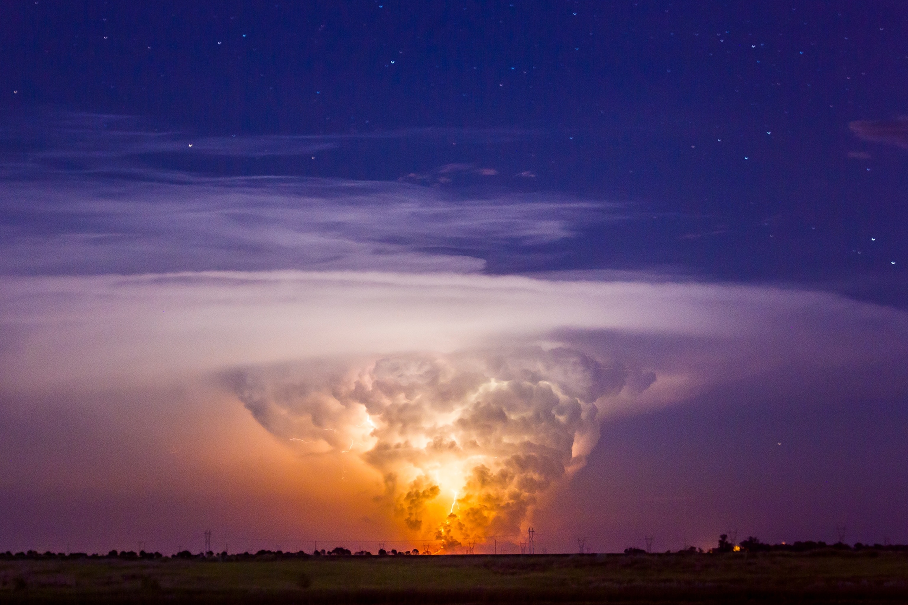 a supercell tornado