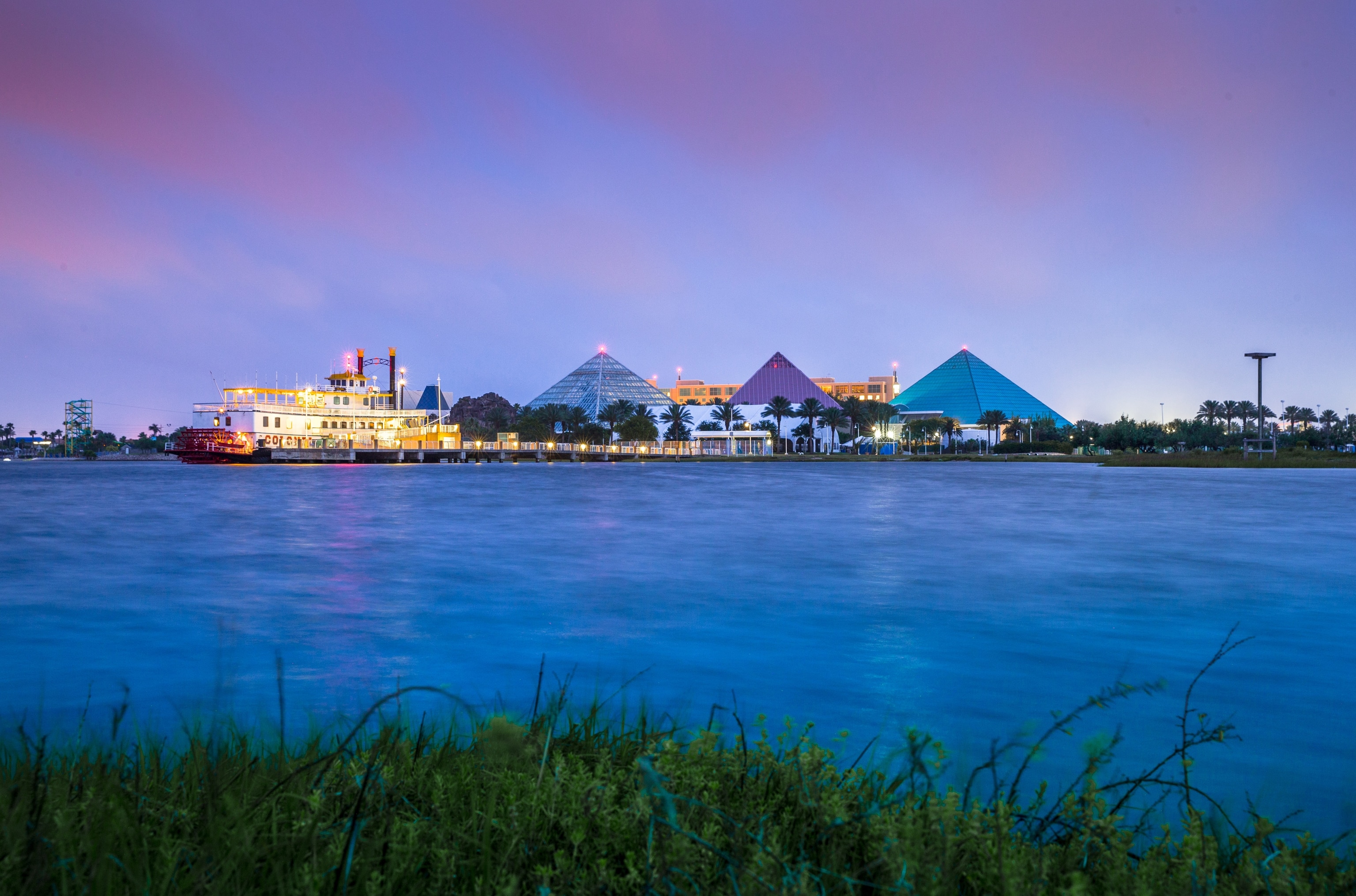 Moody gardens Pyramids