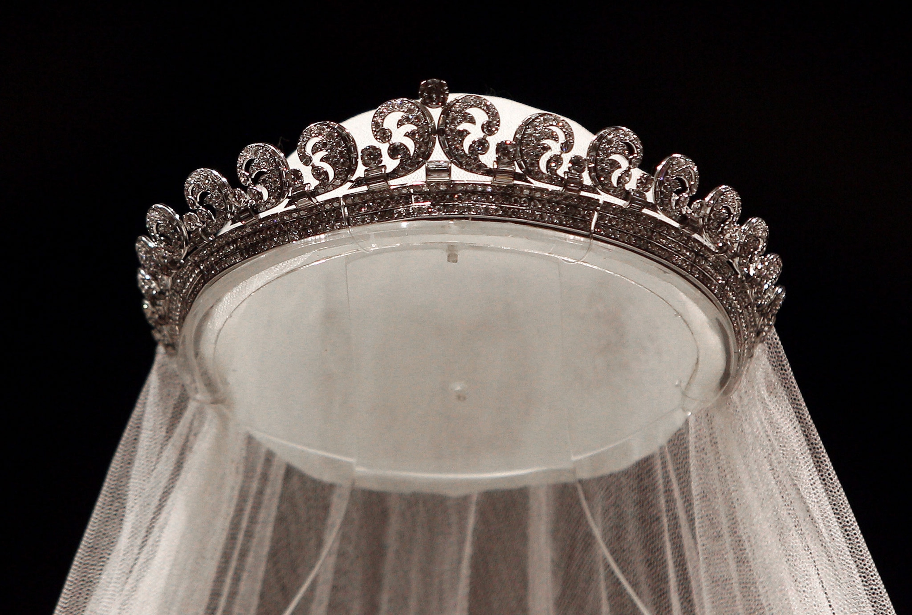 the Cartier "Halo" tiara, worn by the Duchess of Cambridge on her wedding day