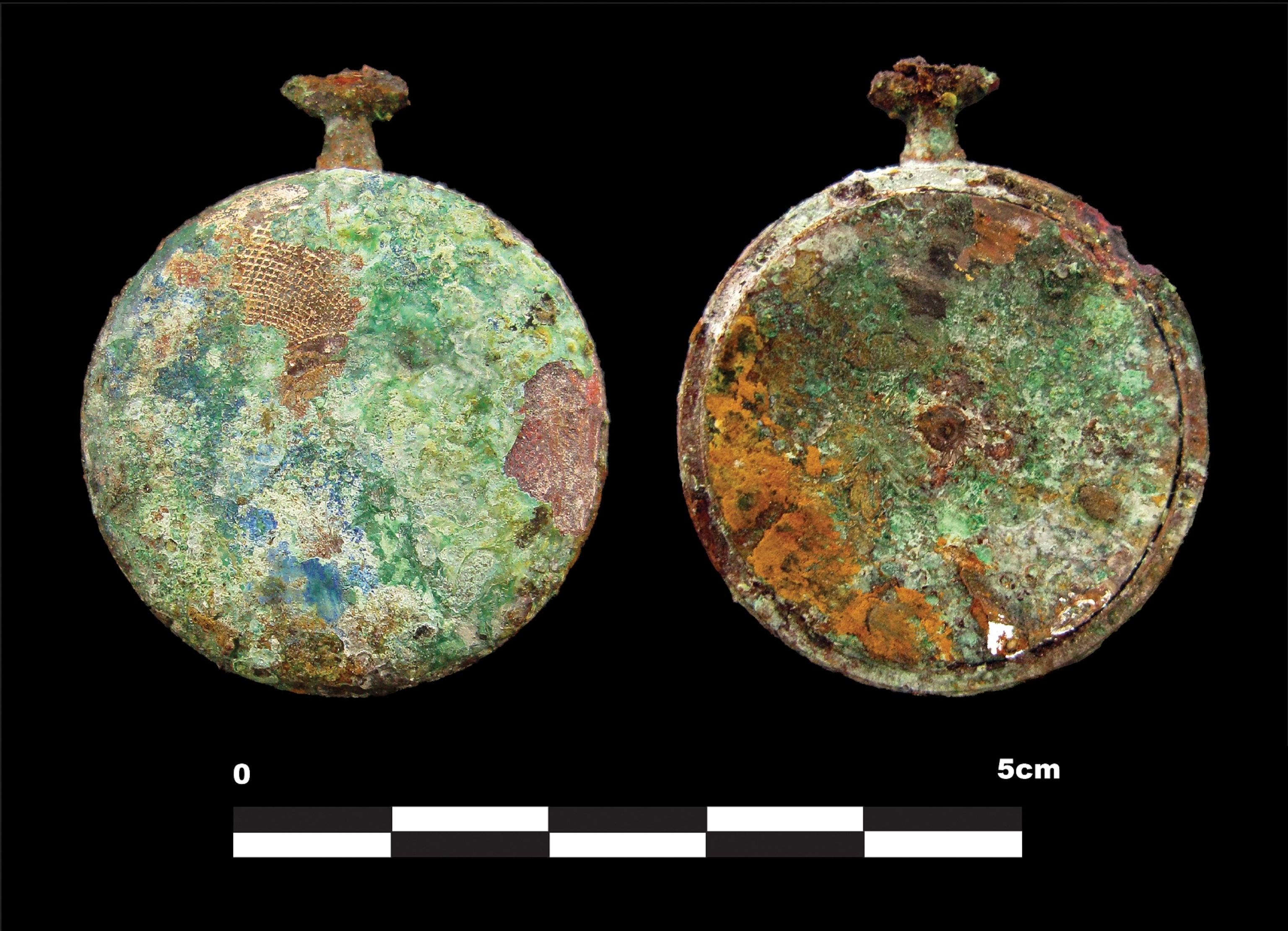 Christchurch earthquake - Recovered fob watch