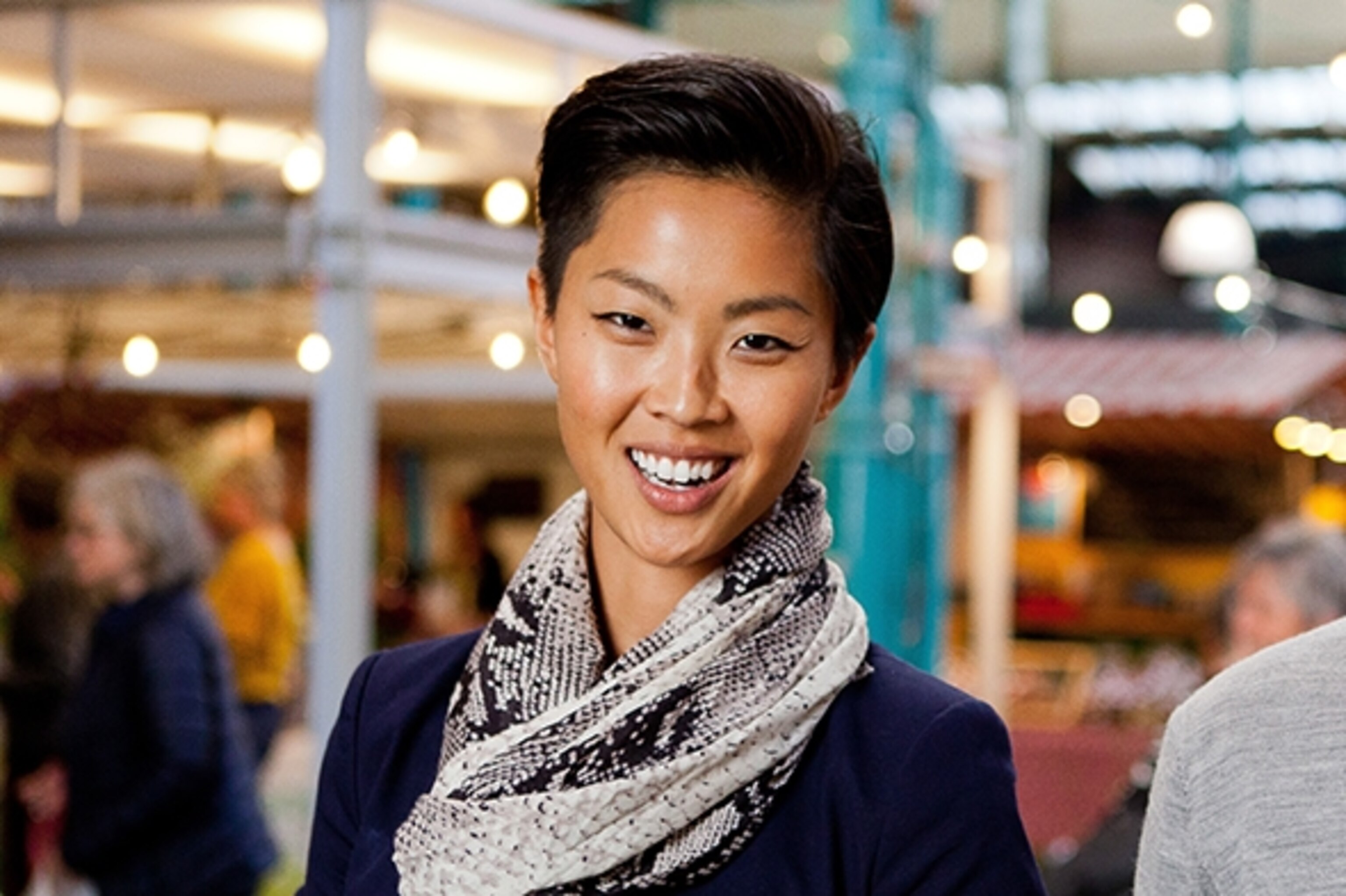 Kristen Kish at Markthalle Neun Berlin (Photograph courtesy The Travel Channel)